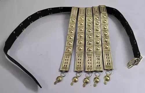 Roman Belt Heavy Brass Leather Belt Medieval Greek Spartan Cingulum Centurion