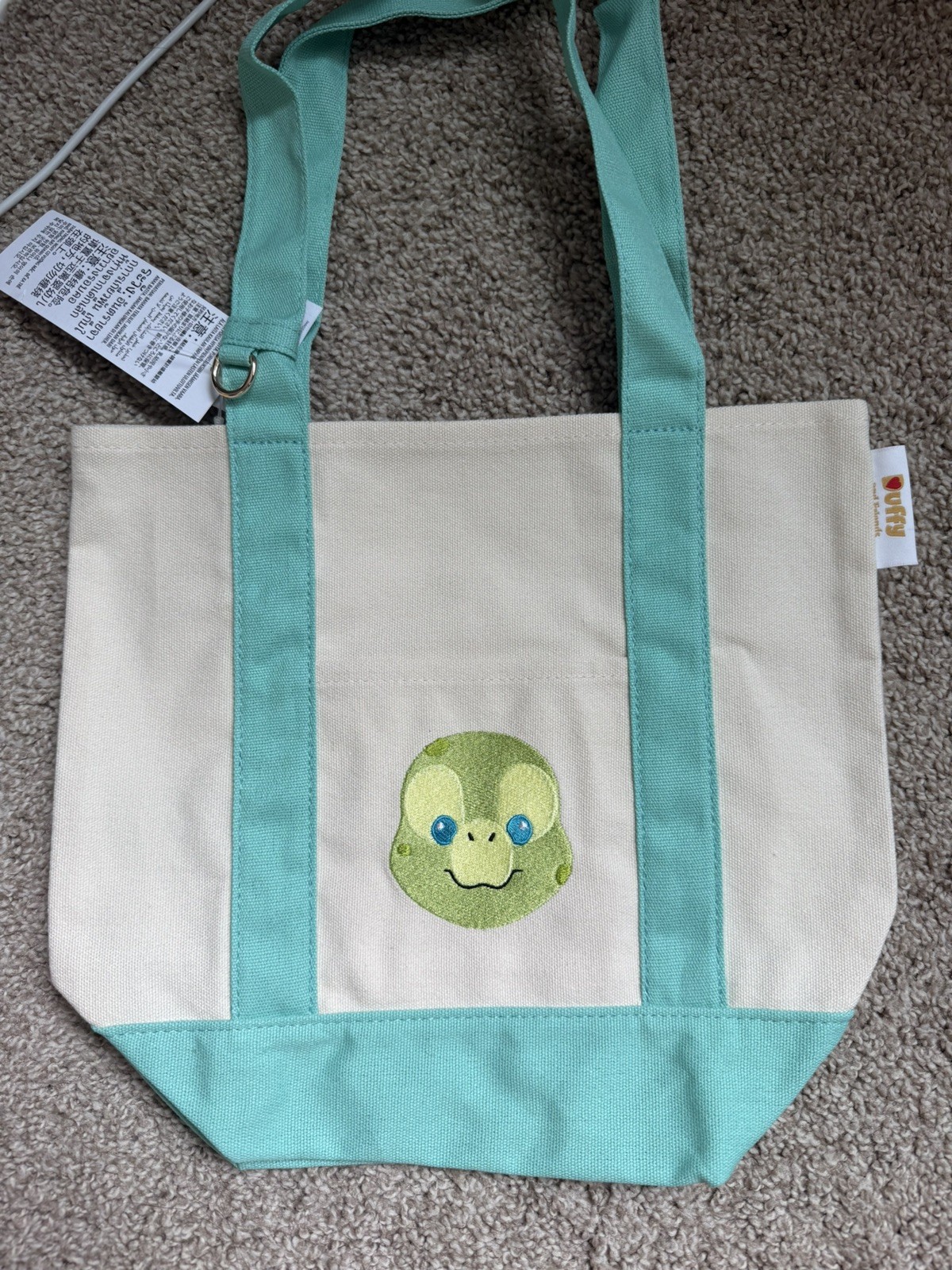 2026 Disney WDI MOG D23 Olu Mel Friend Of Duffy Small Canvas Tote Bag New