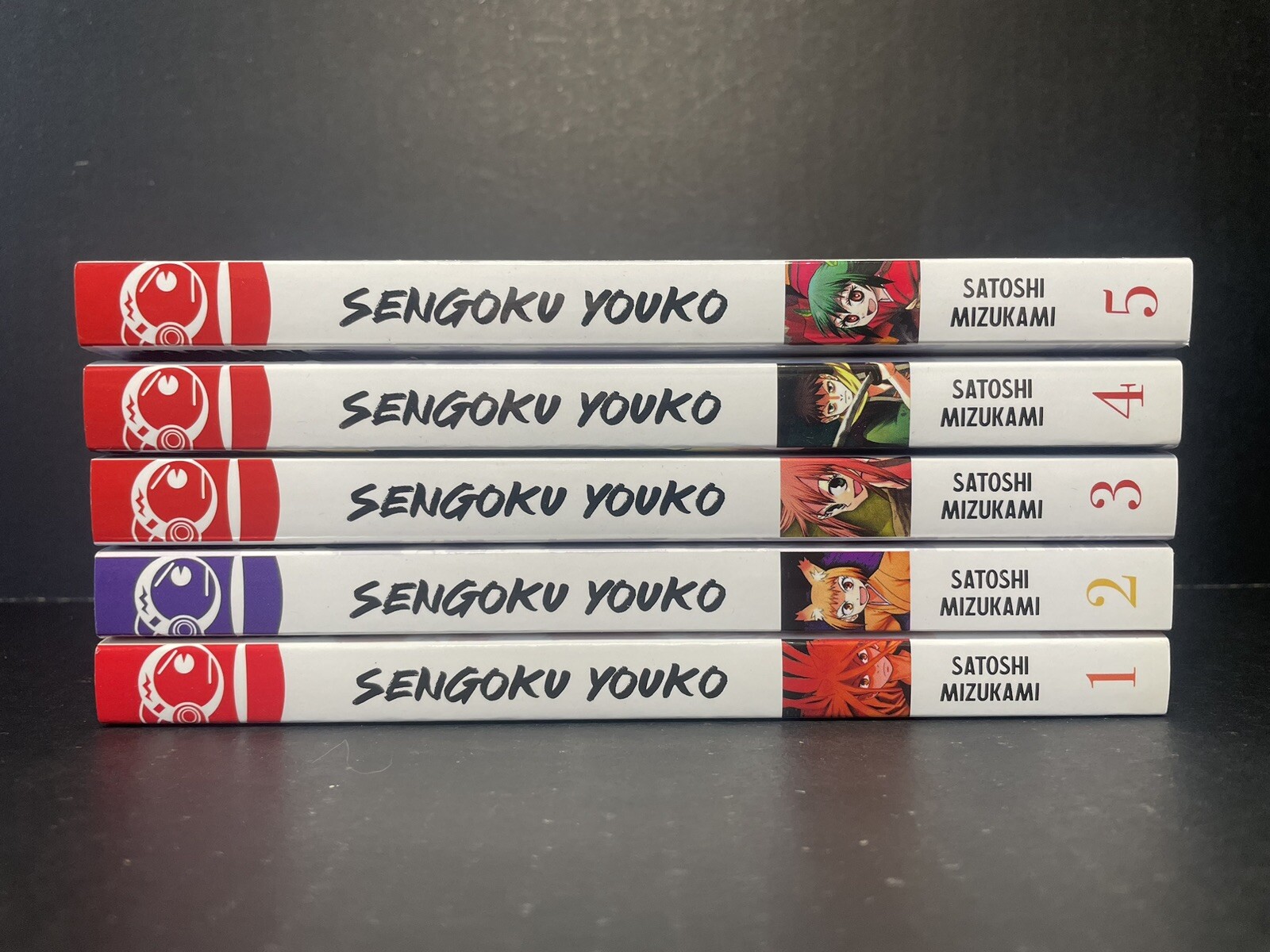 Sengoku Youko Manga Volumes 1-5 Brand New Tokyopop English