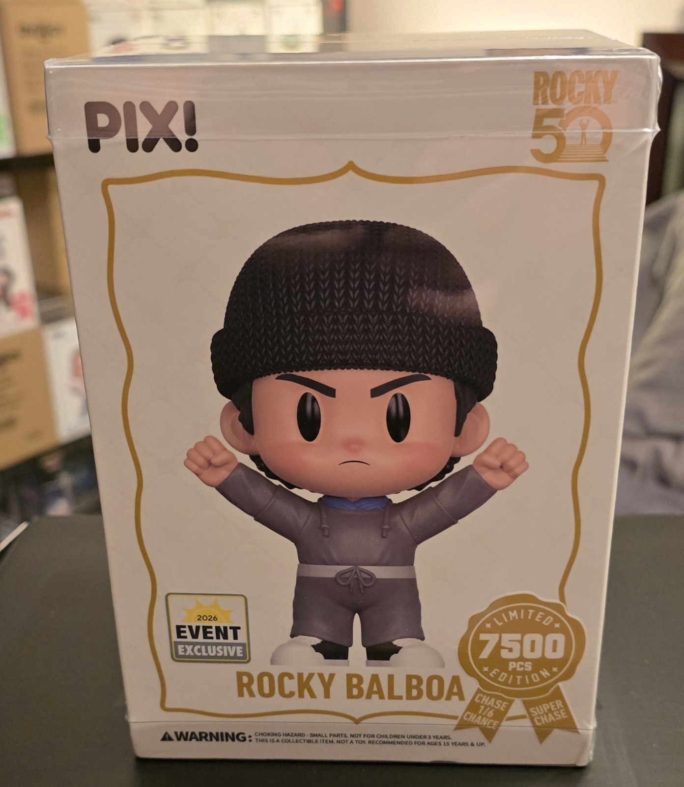 Event Exclusive  2026 Thrilljoy PIX Rocky Balboa LE 7500 NEW SEALED