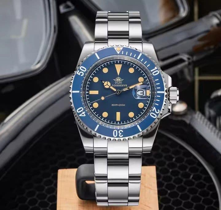 ADDIESDIVE Mens Wrist Watch Blue