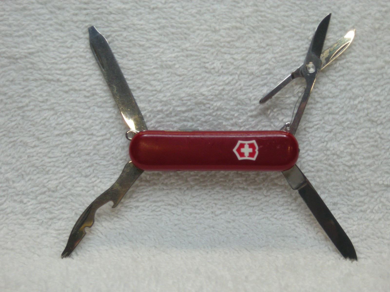 Victorinox Swiss Army Knife - Midnite Manager - Red - 58mm - Retired - 4 Tools+