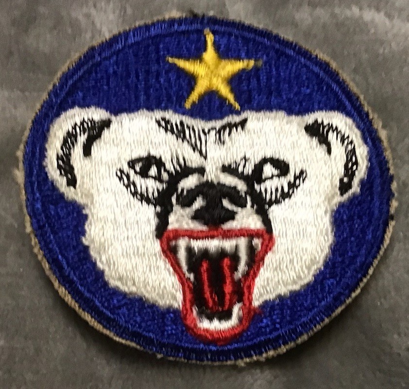 US Army Alaska Crest Badge Patch Full Color Obsolete Cutting Edged