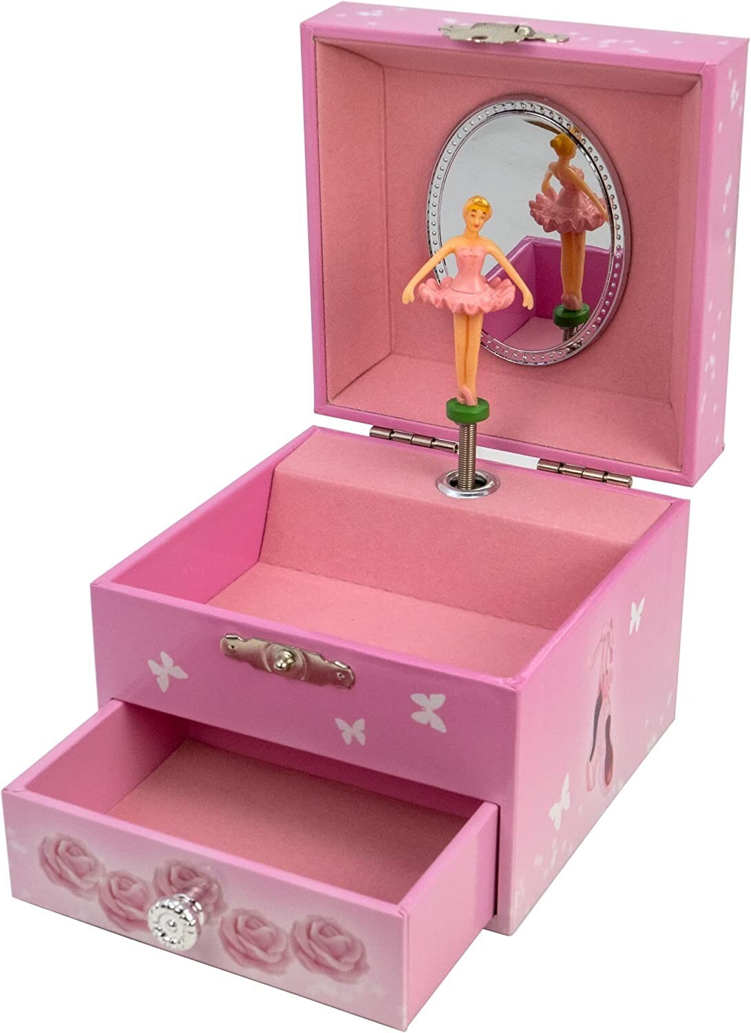 The San Francisco Music Box Company 1 Drawer Ballerina Dancer Music Box