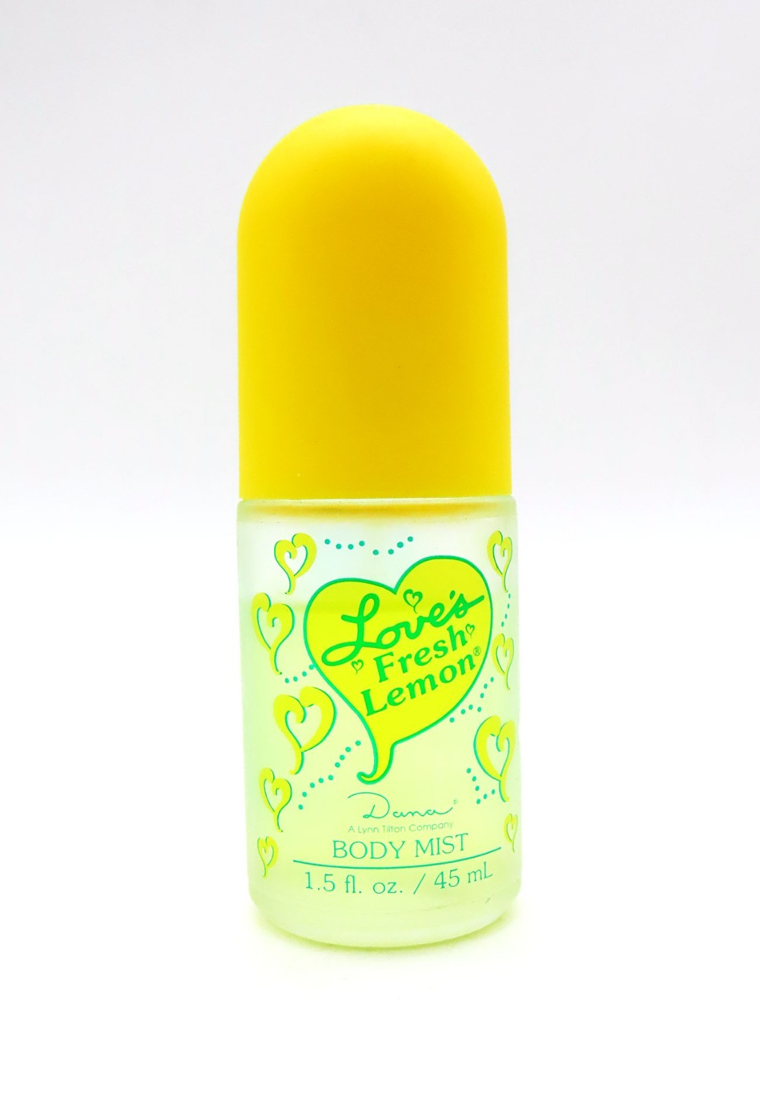 VINTAGE LOVES FRESH LEMON COLOGNE BODY MIST by DANA 1.5 oz BOTTLE