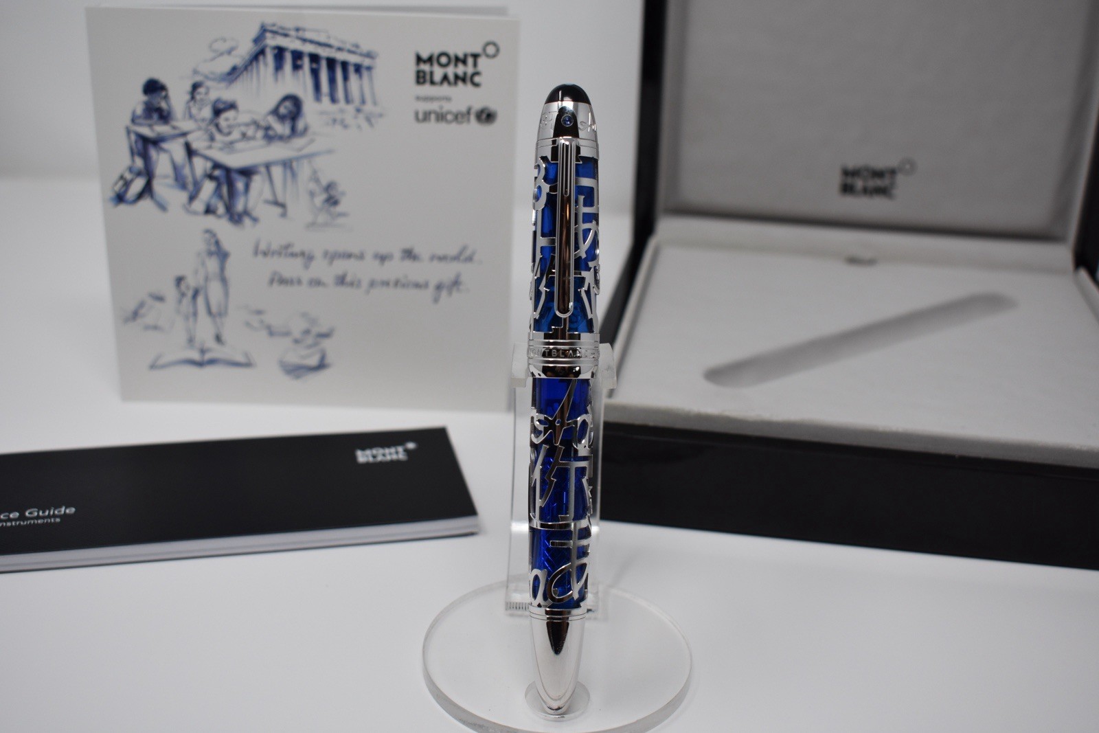 Montblanc Meisterstück Solitaire 2017 UNICEF Skeleton 149 Fountain Pen