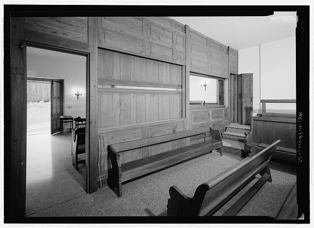 20. Interior, general view from the east looking from the northeast meeting
