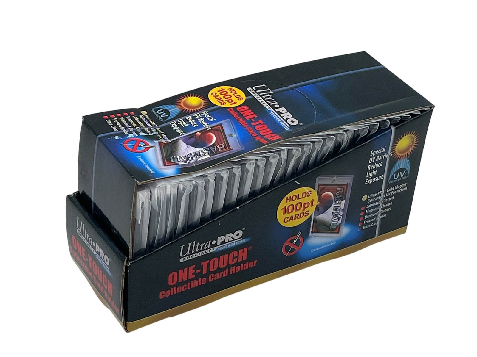 25x Ultra Pro One-Touch 100pt Magnetic Trading Card Case Lot