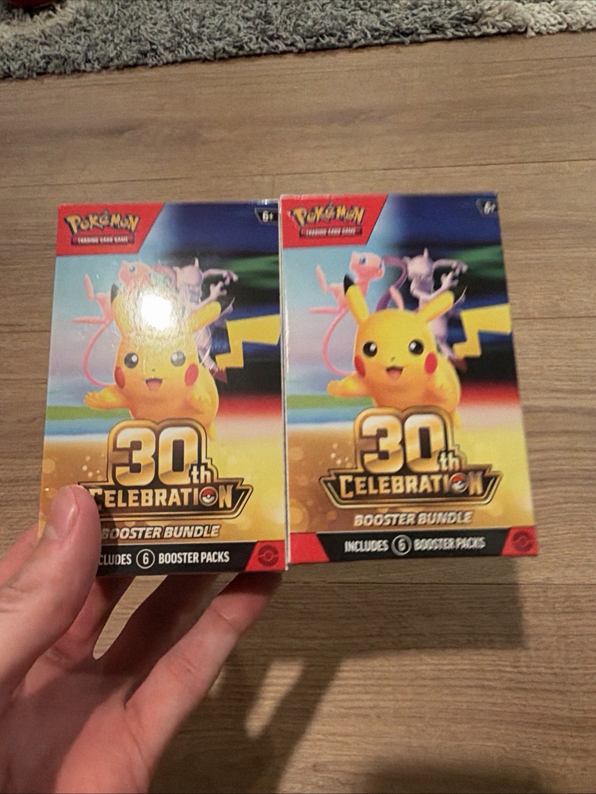 Pokémon TCG 30th Celebration Booster Bundle Box English MISPRINT (2 together)