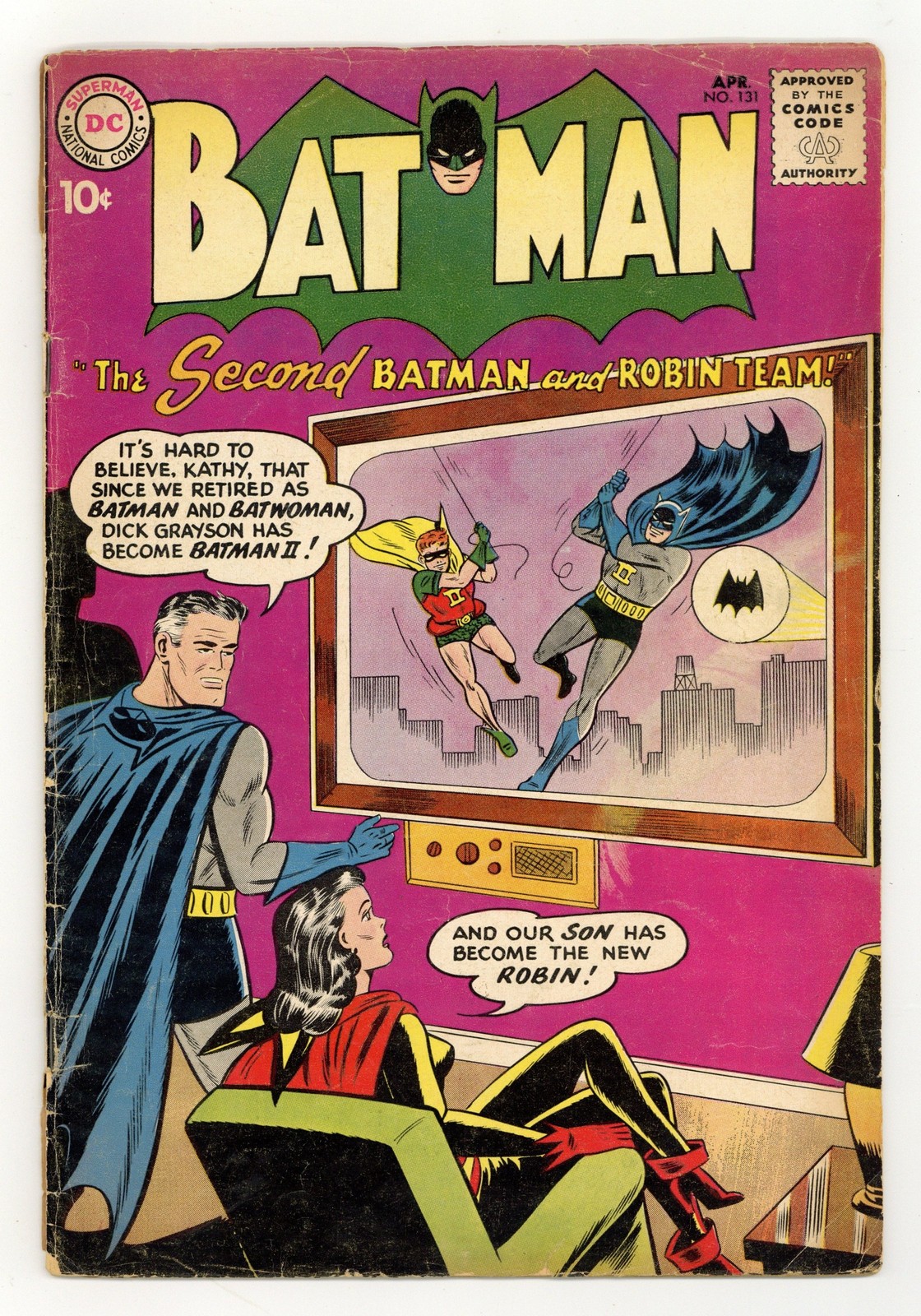 Batman #131 GD 2.0 1960