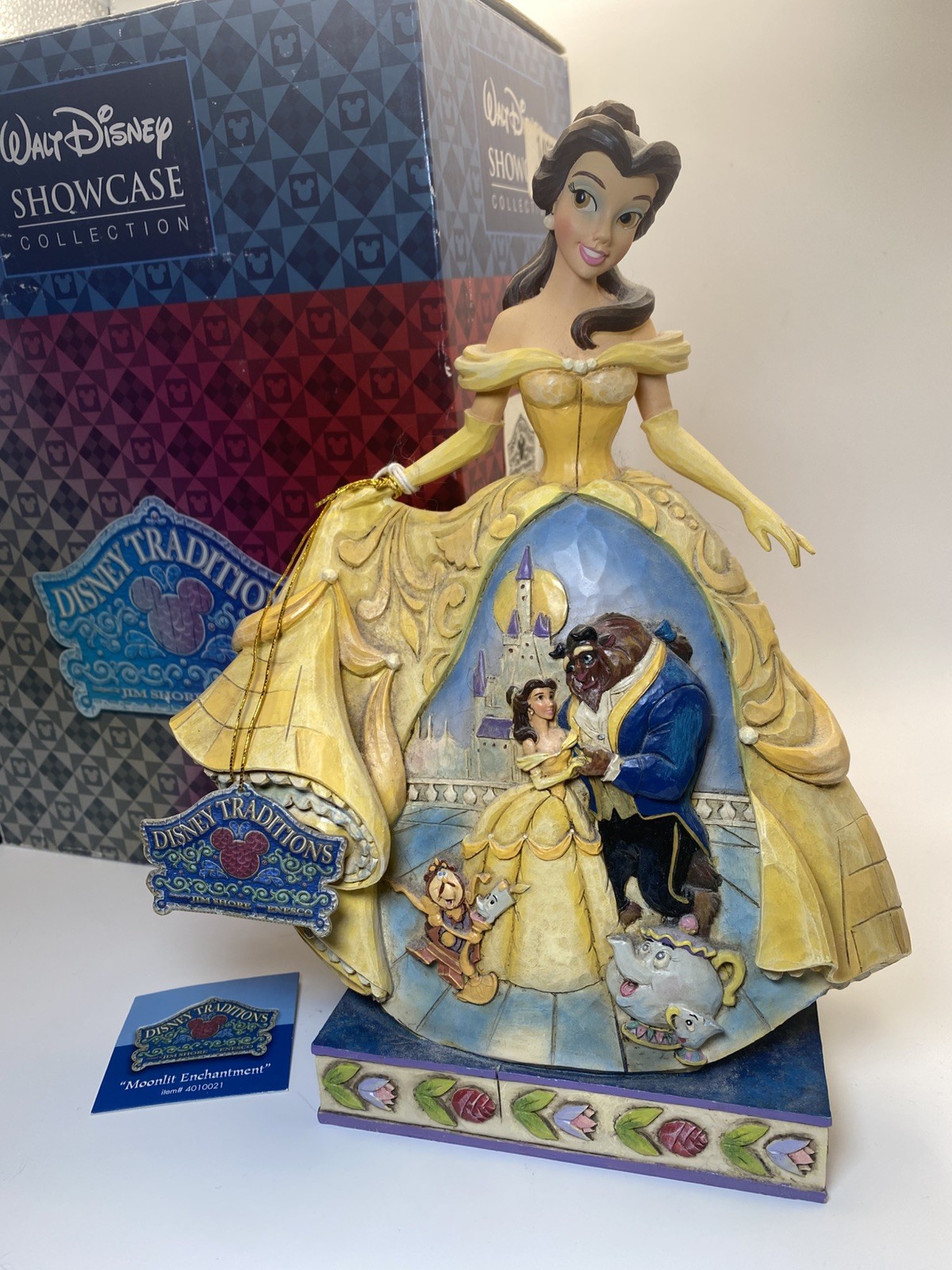 NEW Jim Shore Enesco Disney Traditions Belle “Moonlit Enchantment” Figurine 8\