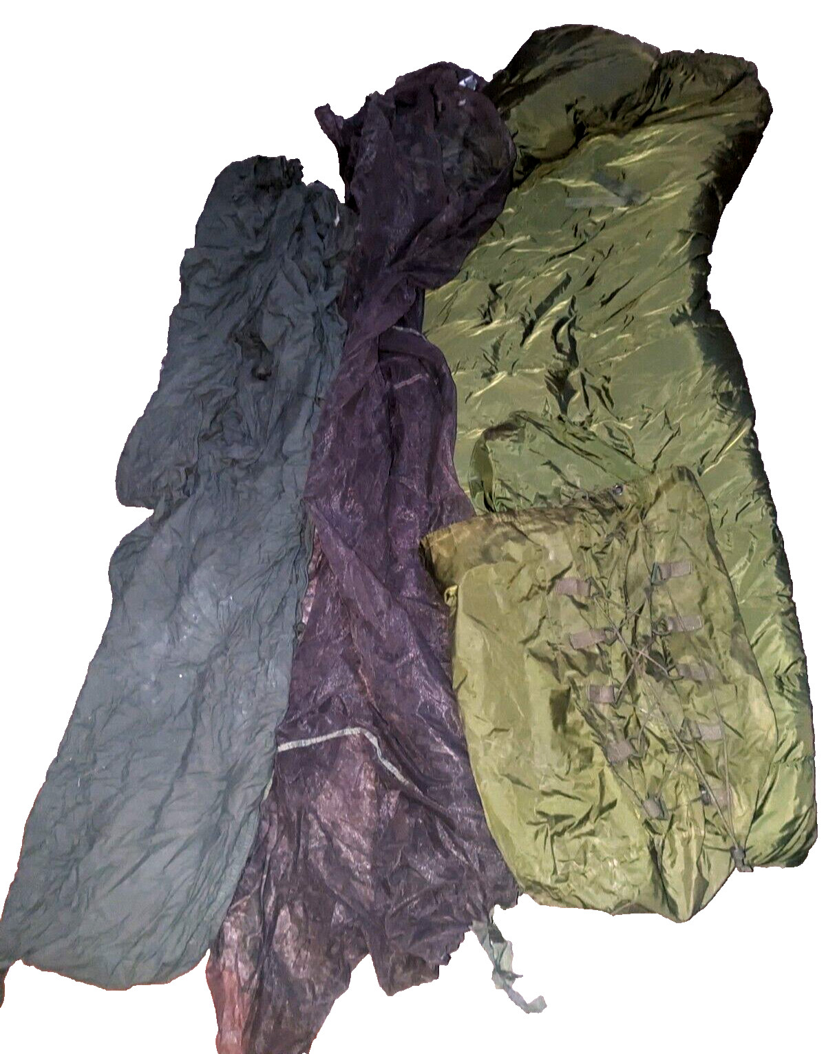 CANADIAN FORCES 4 PIECE COLD WEATHER SLEEPING BAG SYSTEM