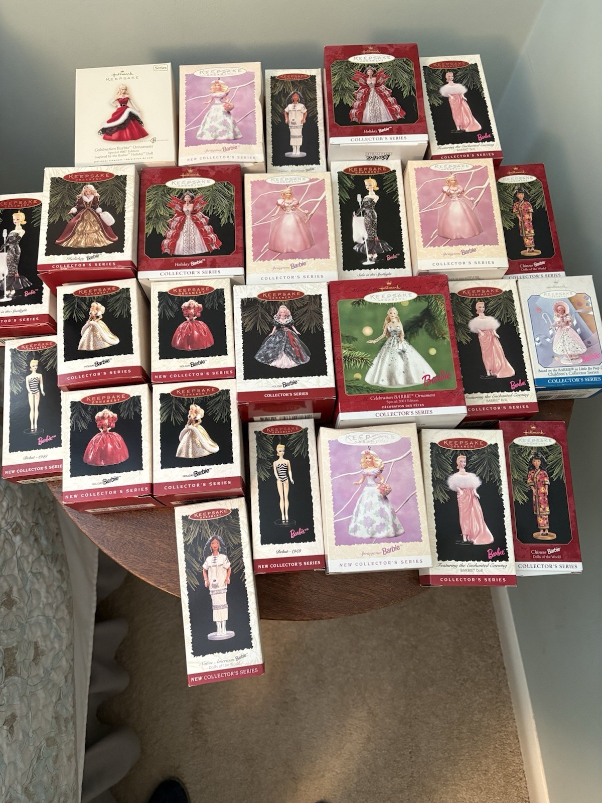 Hallmark Keepsake Christmas Ornaments Lot of 26 In Original Boxes
