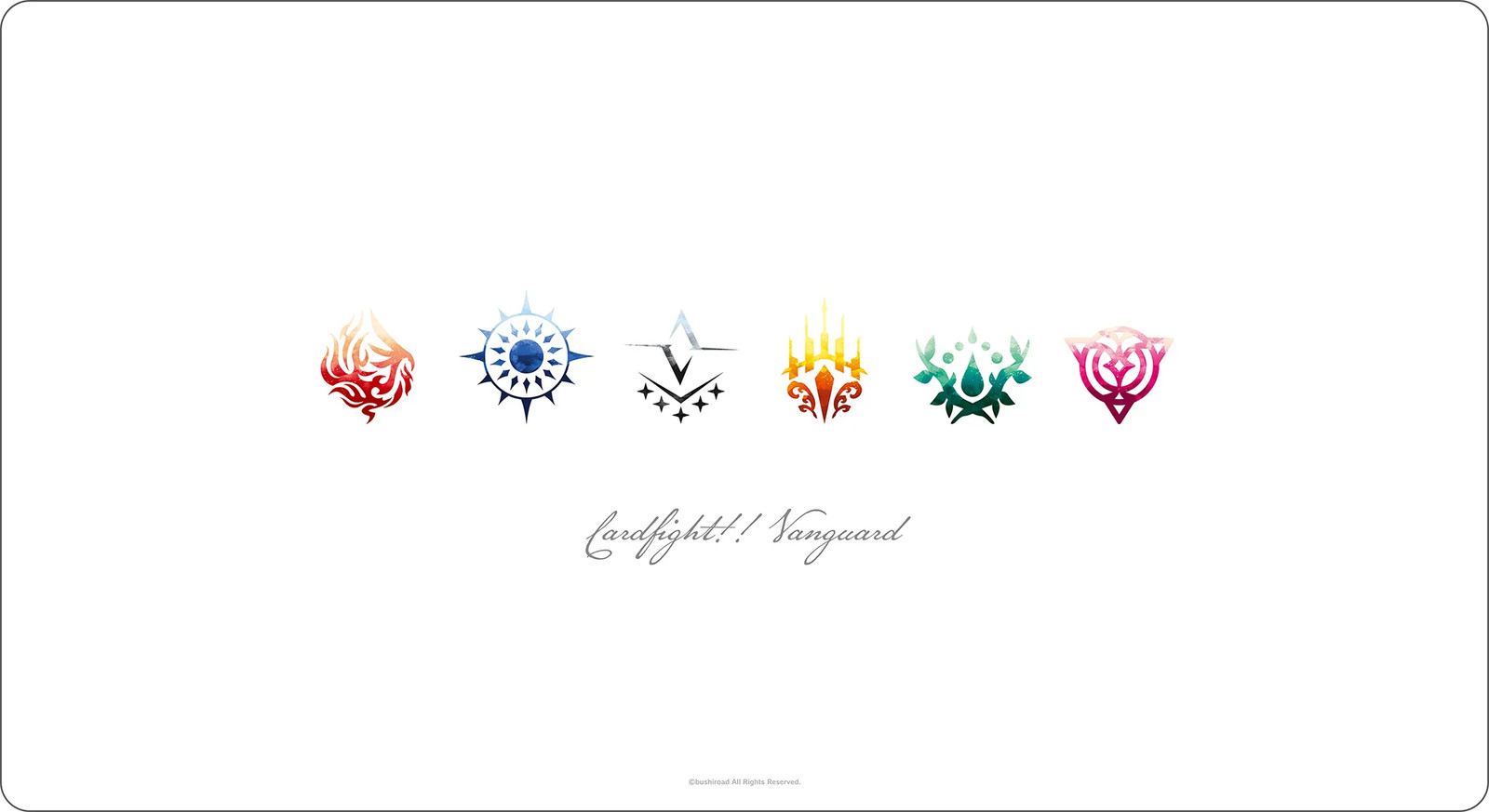White Nation Playmat | Bushiroad 2026 Event Playmat (Cardfight Vanguard)