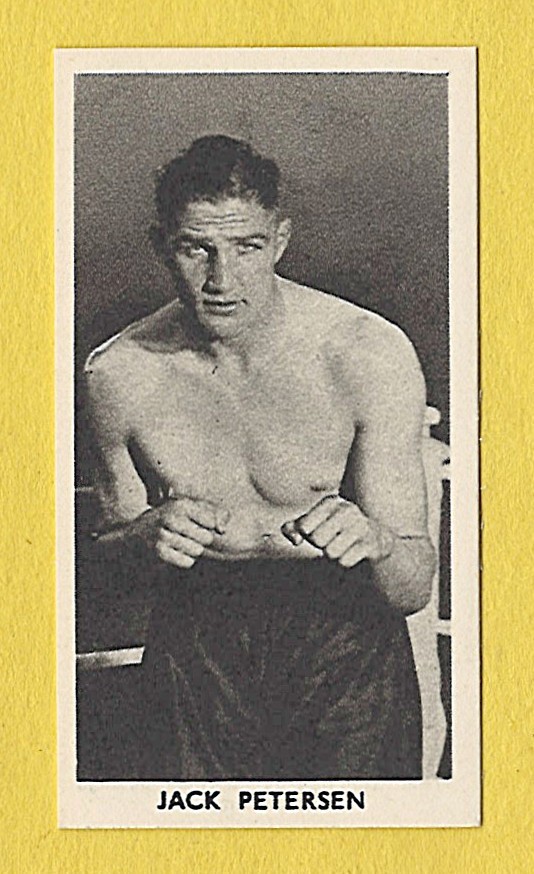 Ten 1938 FC CARTLEDGE Knock-Out RAZOR BLADES FAMOUS PRIZE FIGHTERS 40-45 & 47-50