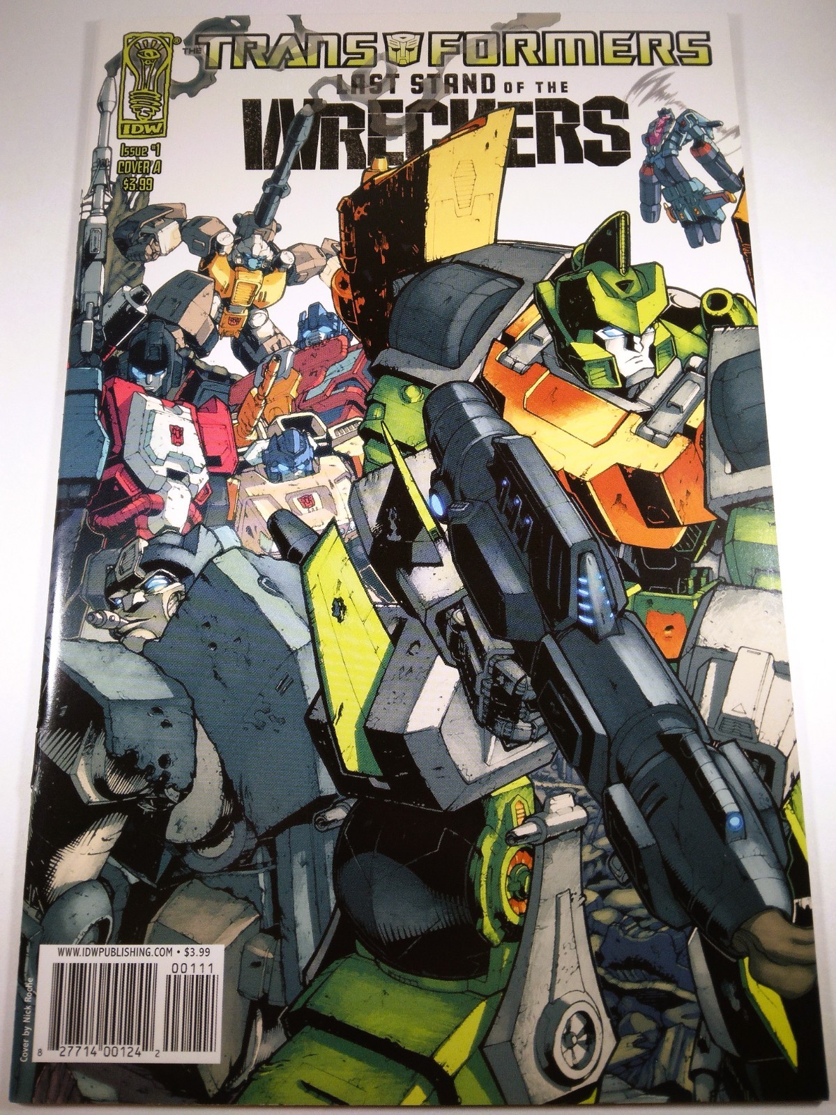 💥🤖 TRANSFORMERS LAST STAND OF THE WRECKERS #1 NICK ROCHE CVR A IDW PUBLISHING