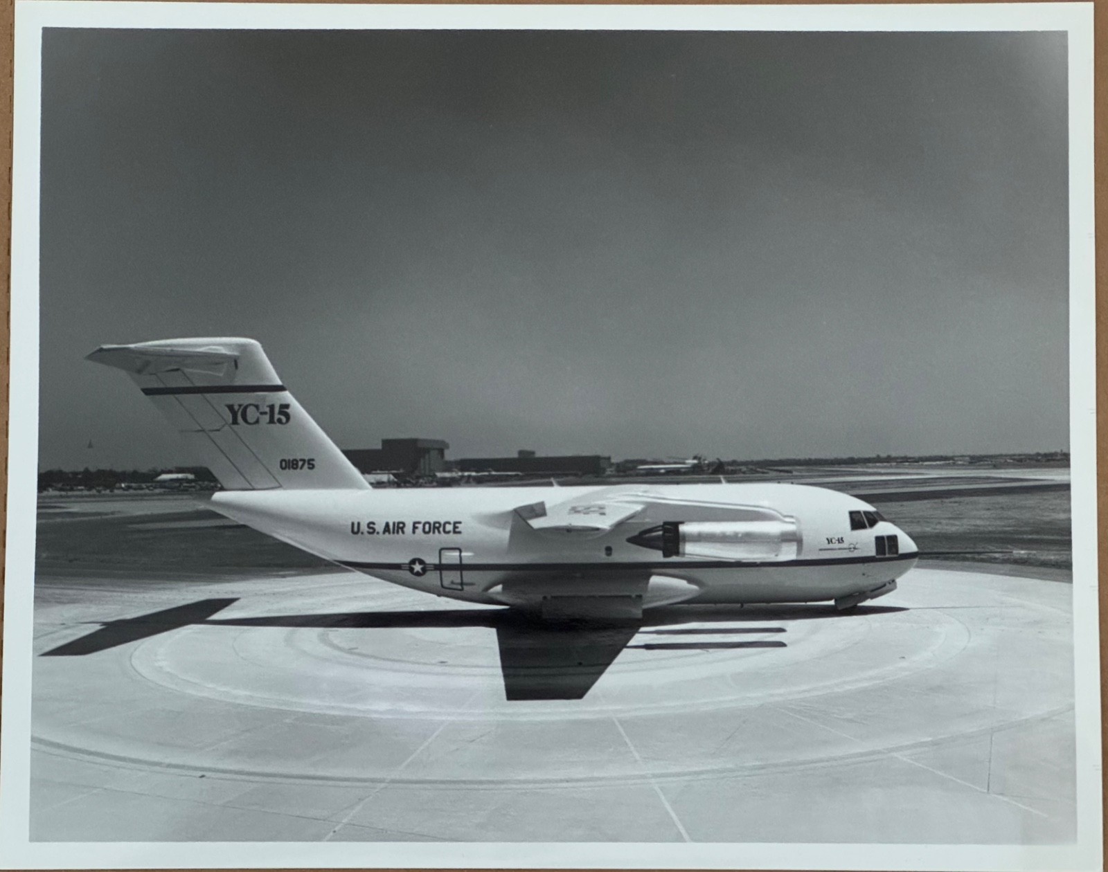 Orig McDonnell Douglas Photo YC-15 Prototype Jet 72-01875 AMST C-17Ancestor USAF