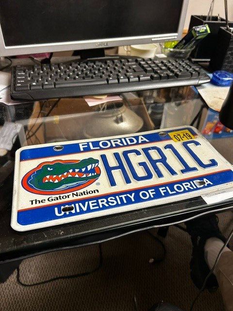 UNIVERSITY of FLORIDA National Champs license plates (Pick Any)
