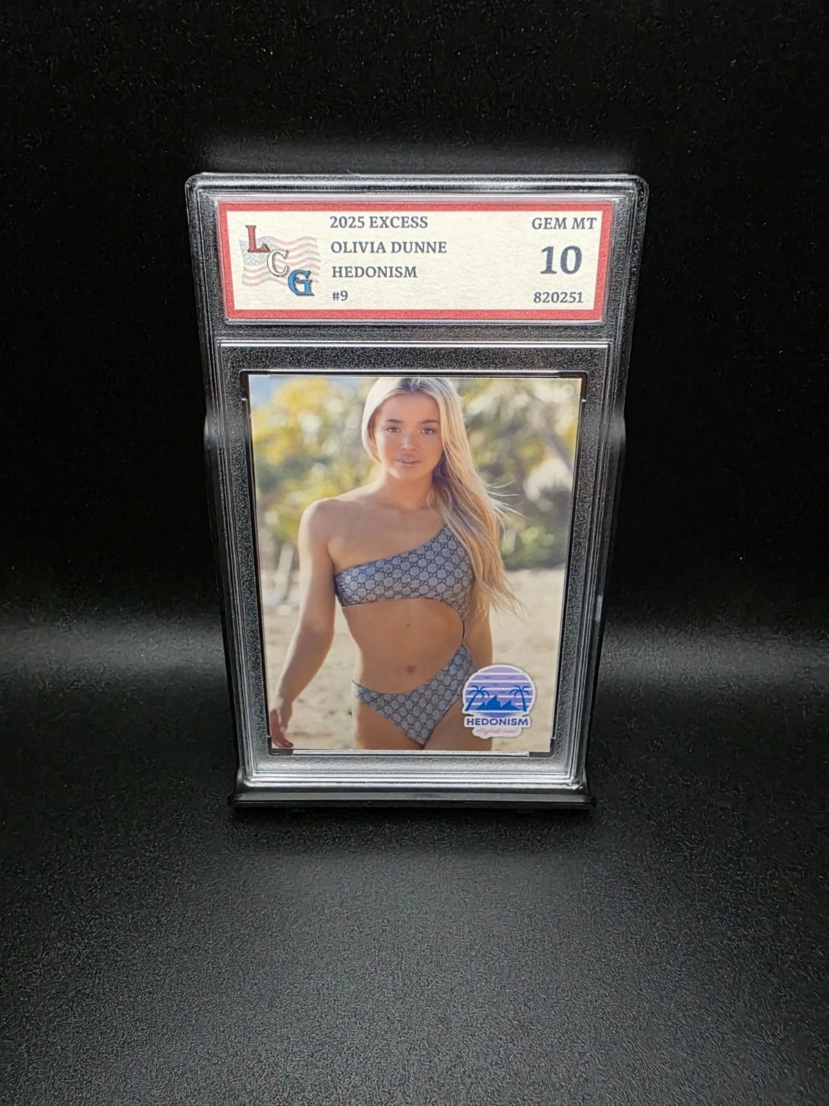 Olivia Dunne #9 Hedonism Highest Level LCG 10 Gem Mint eXcess Collectibles