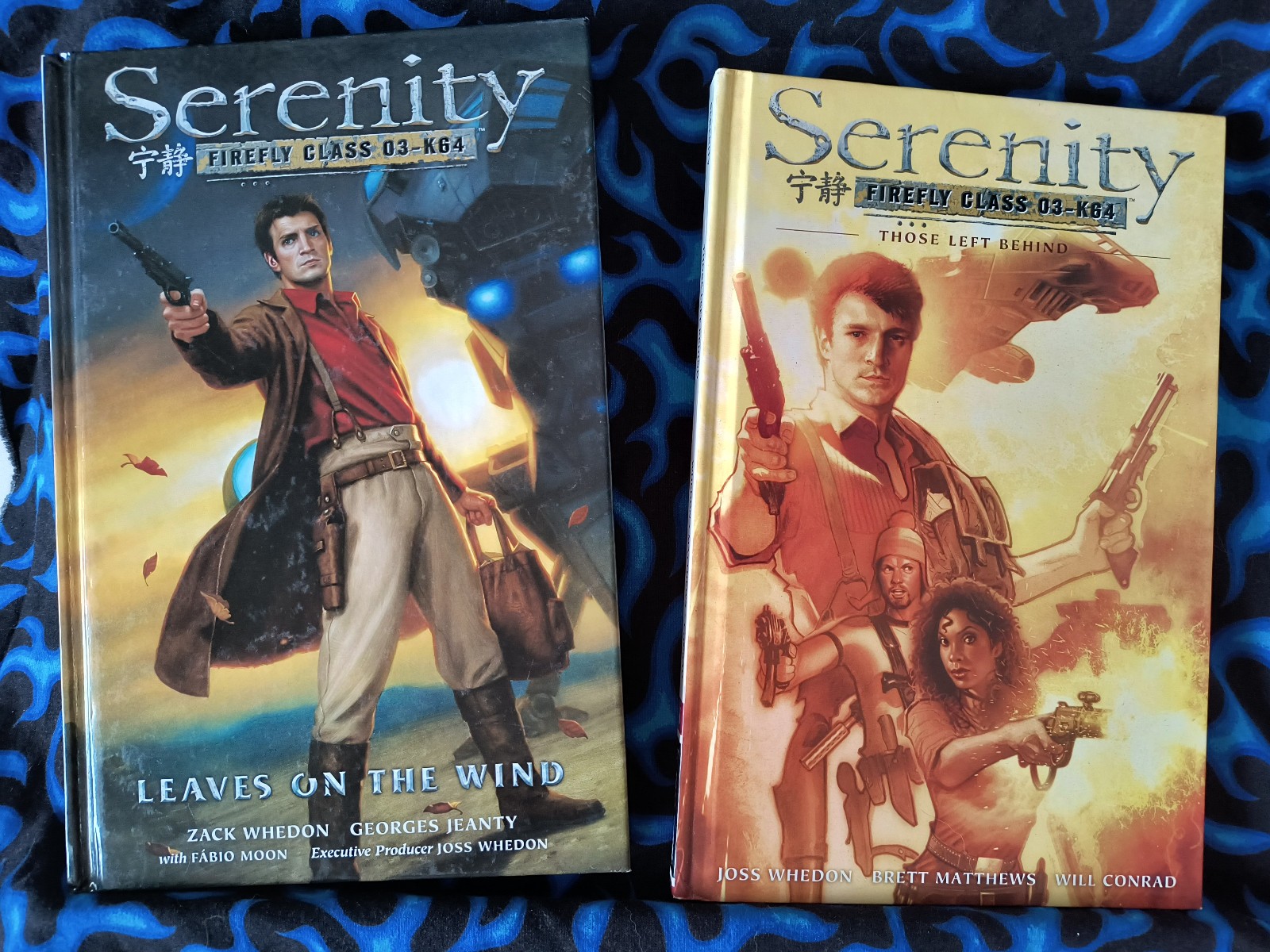 Serenity Leaves on the Wind  1st ed. AND Those Left Behind  HardbckGraphicNovels