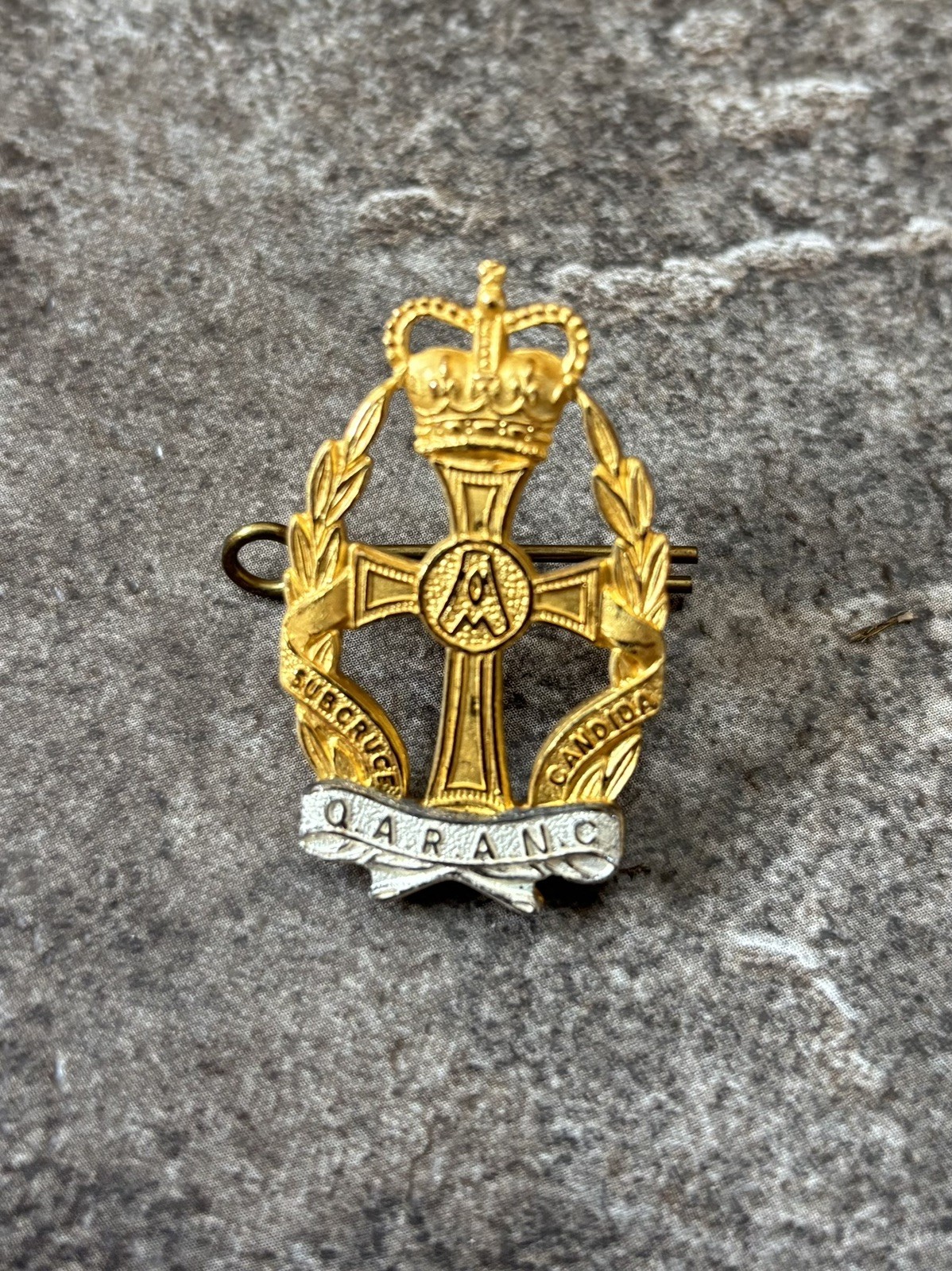 Queen Alexandras Royal Army Nursing Corps Officers Cap Badge - QARANC New