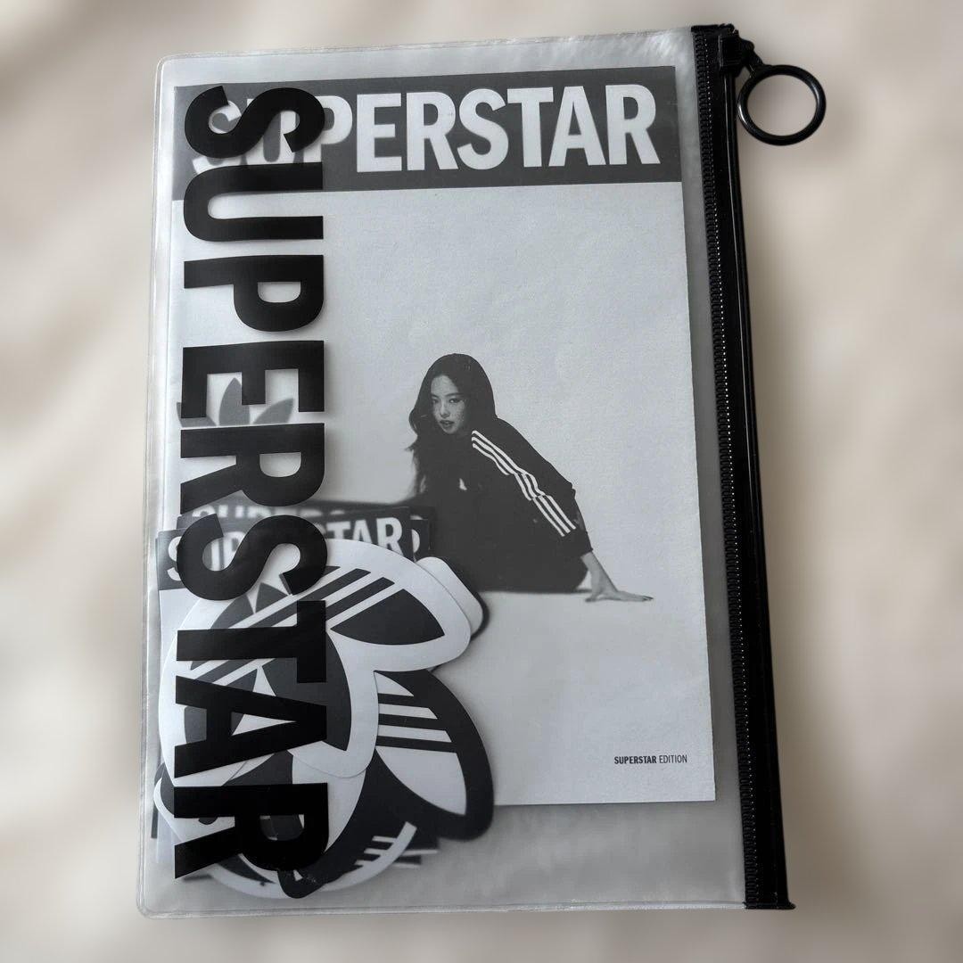BLACKPINK Jennie adidas SUPERSTAR Korea Exclusive Sneaker Poster Set