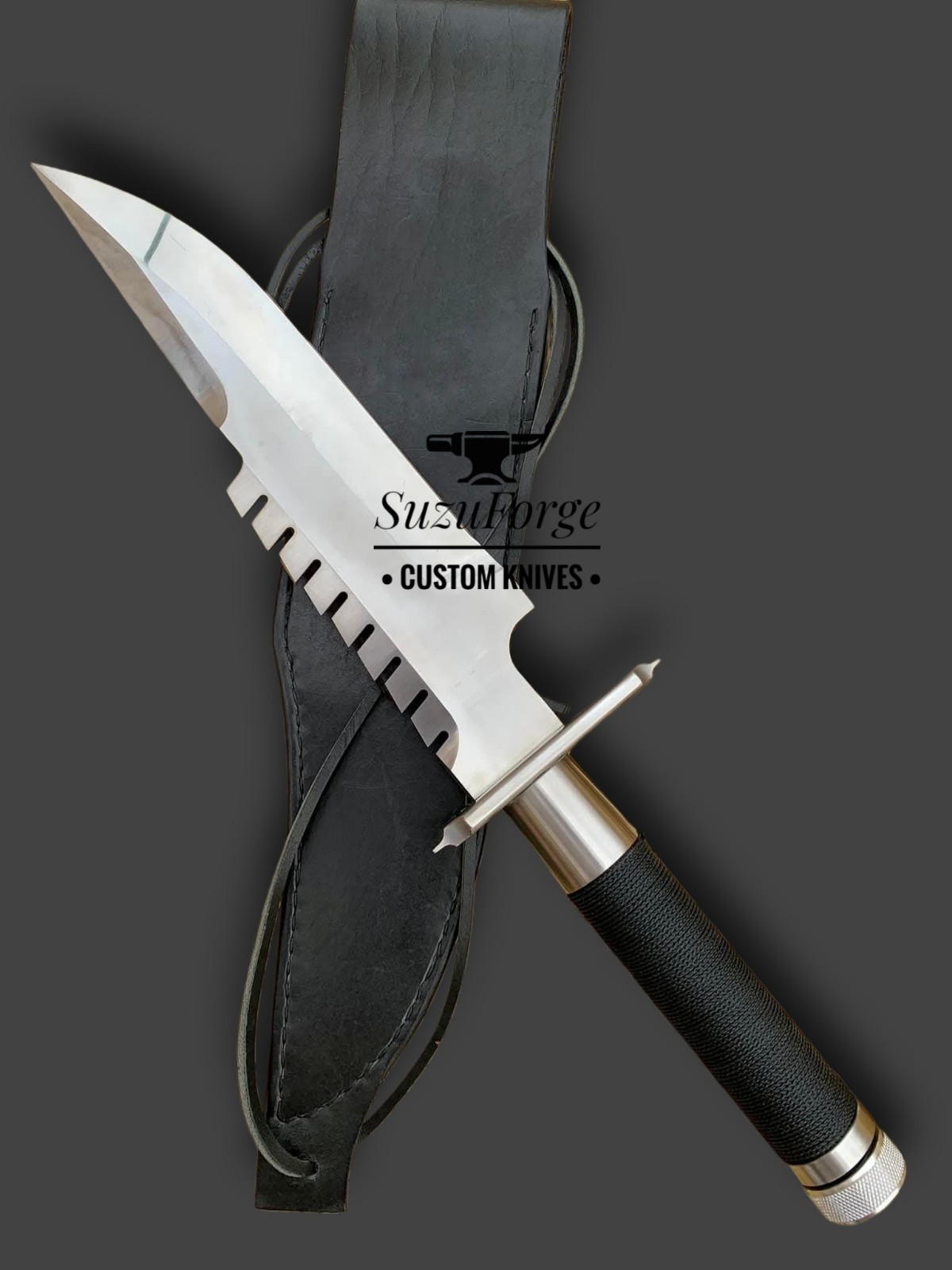 Custom Handmade Commando LS1 Tactical Hunting  Replica Bowie Knife with Sheath