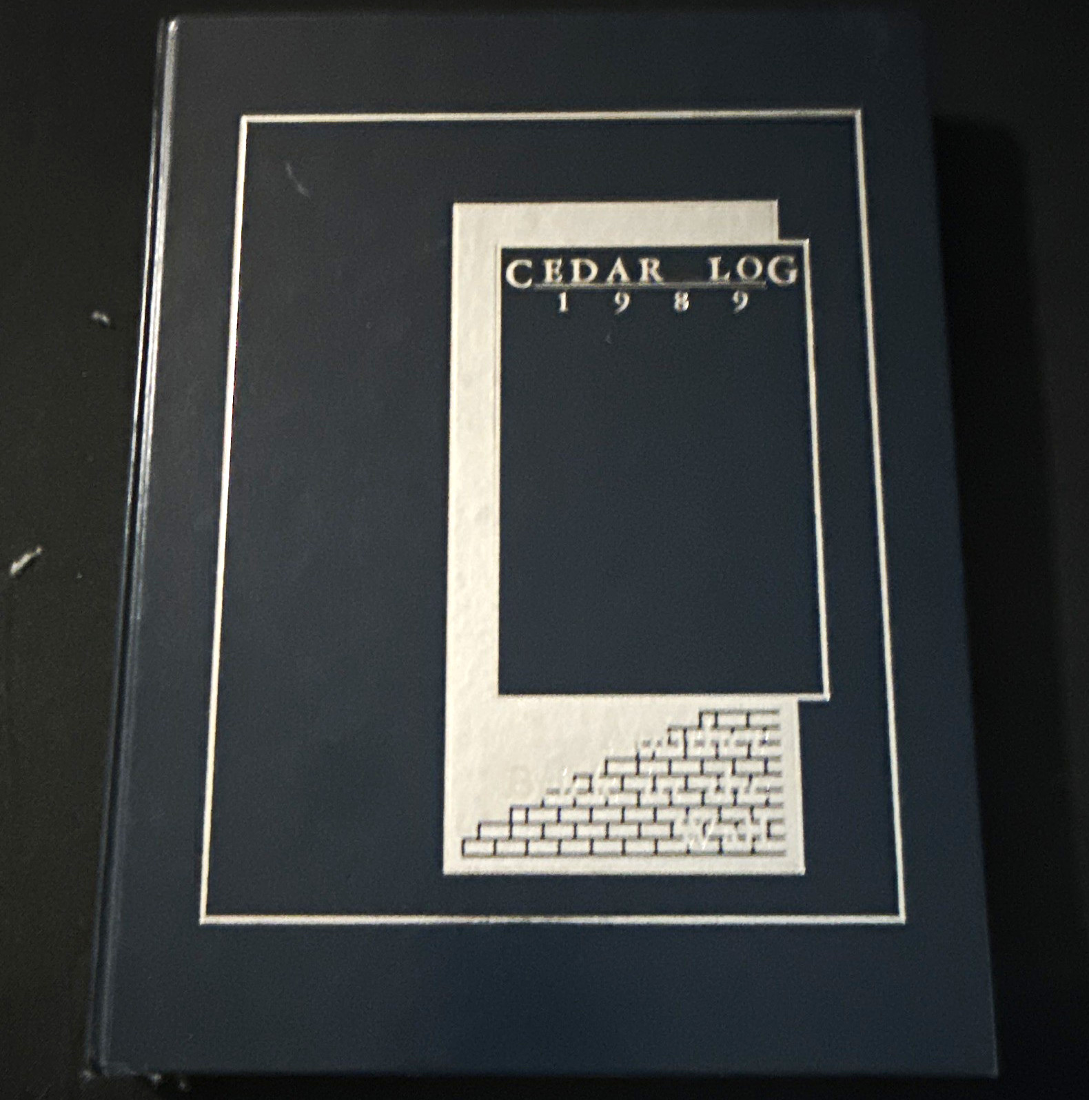 Vintage 1989 Cedar Crest High School Yearbook Cedar Log Lebanon Pennsylvania