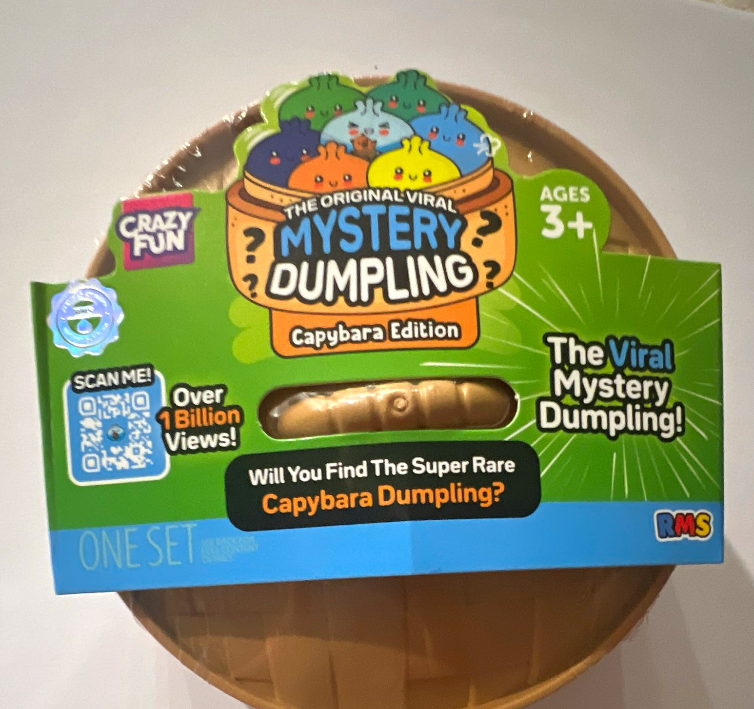 Crazy Fun Mystery Dumpling Capybara Edition Sealed Blind Pack Figure 1 3+