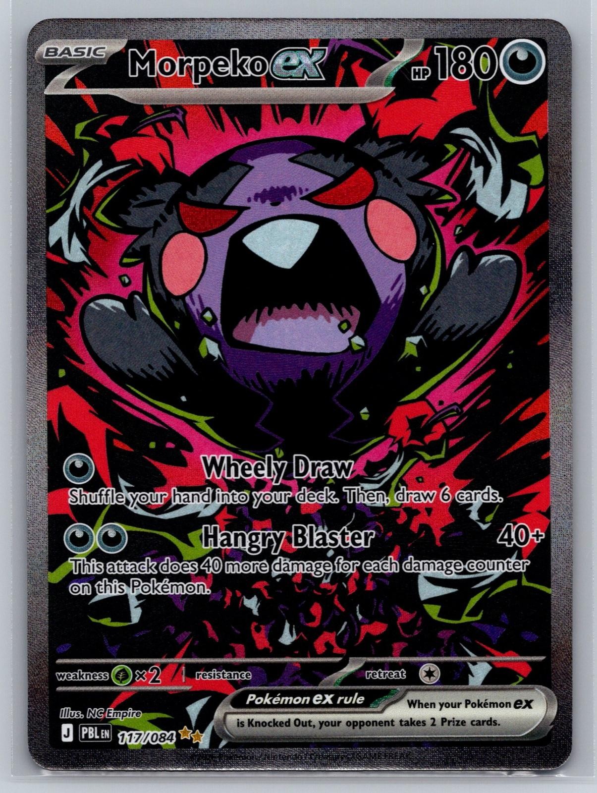 ME05: Pitch Black #117/084 Morpeko ex