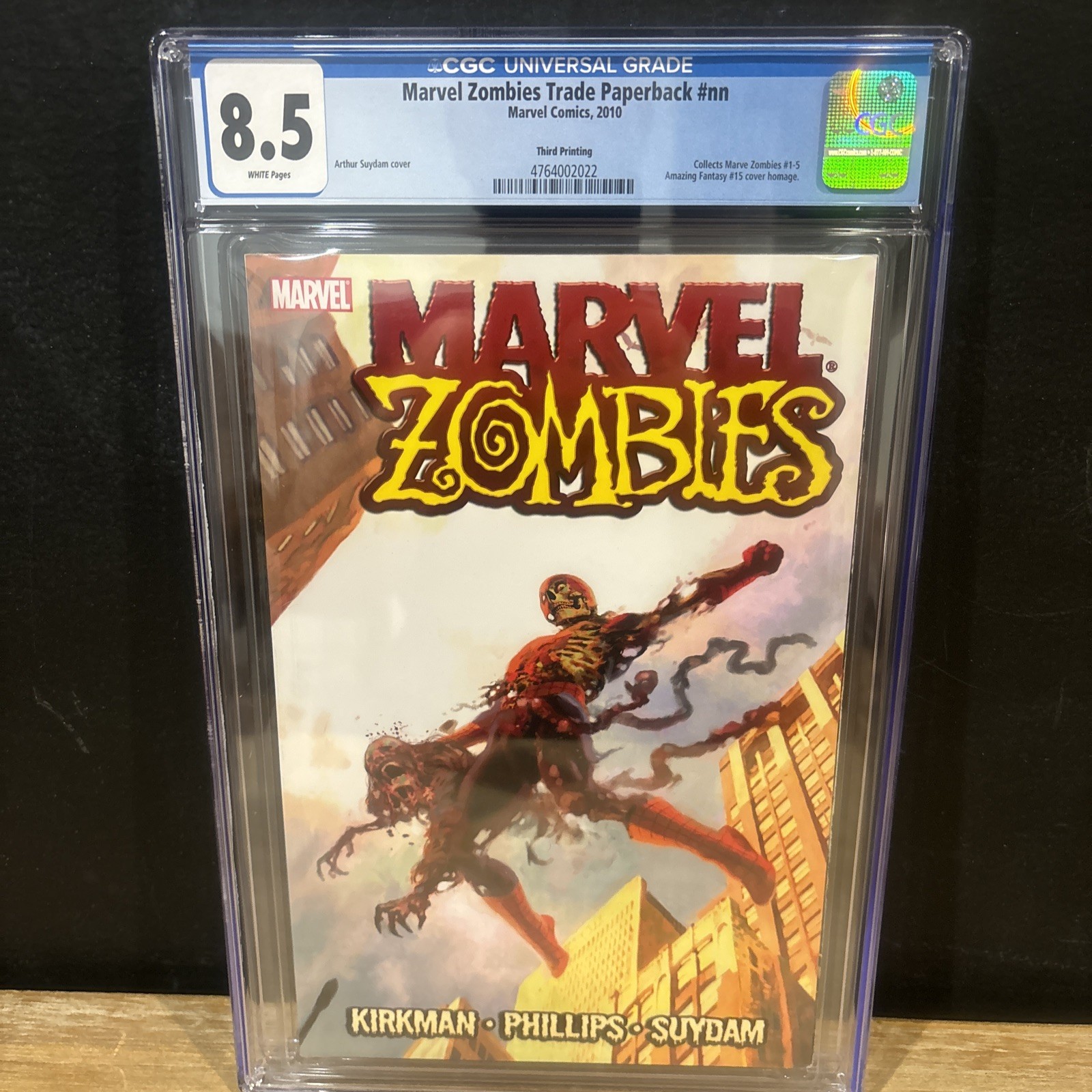 Marvel Zombies #1 CGC8.5  2006