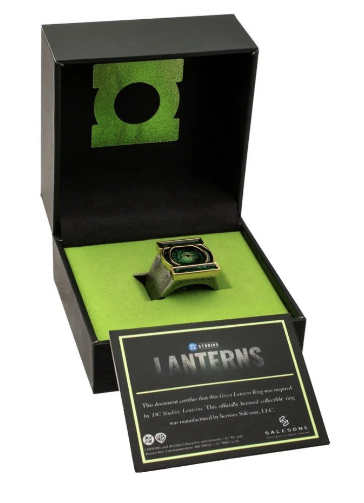 DC Shop Lanterns Ring Size 12 Exclusive Comic Con SDCC NYCC 2026 hbo tv