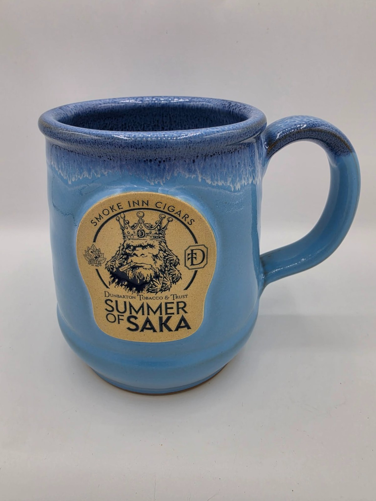 Dunbarton Tobacco & Trust Summer of Saka Handmade Ceramic Mug Cigar Collectible