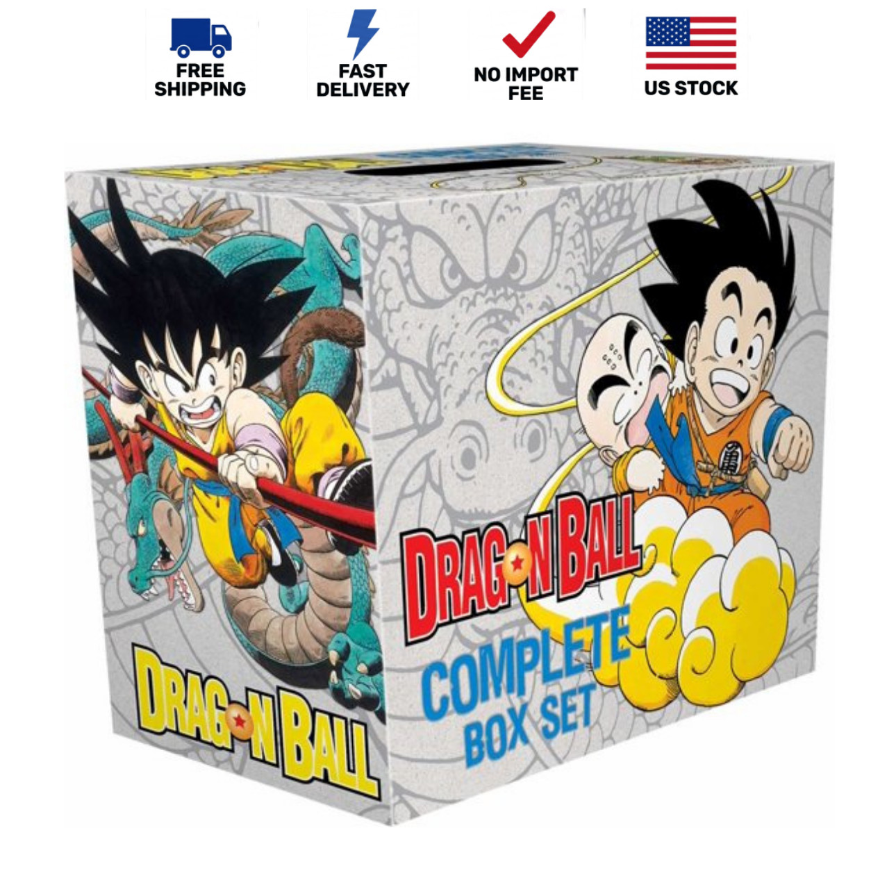 Dragon Ball Complete Box Set Vols. 1-16 Paperback Akira Toriyama