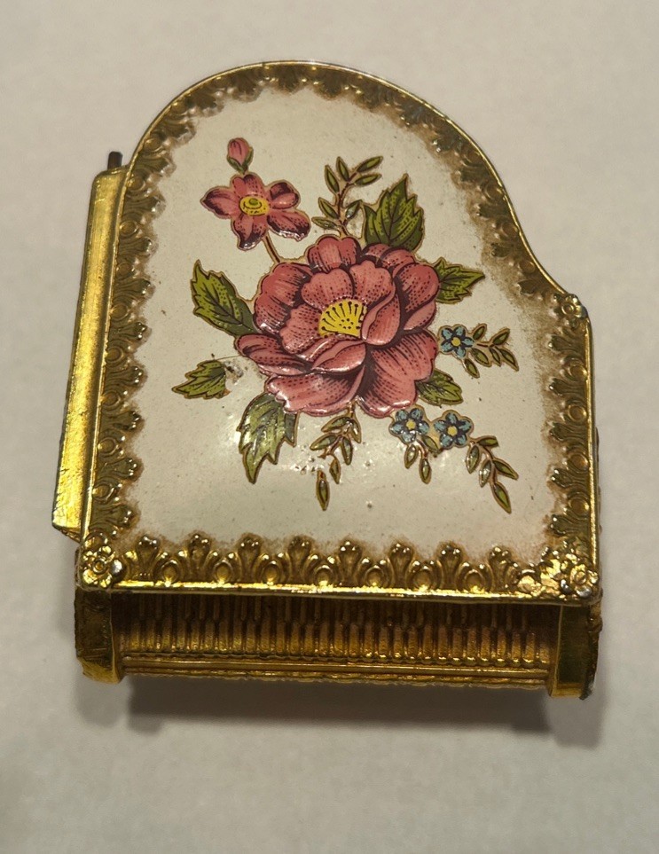 Vtg Grand Piano Music Box The San Francisco Music Box Co Evergreen