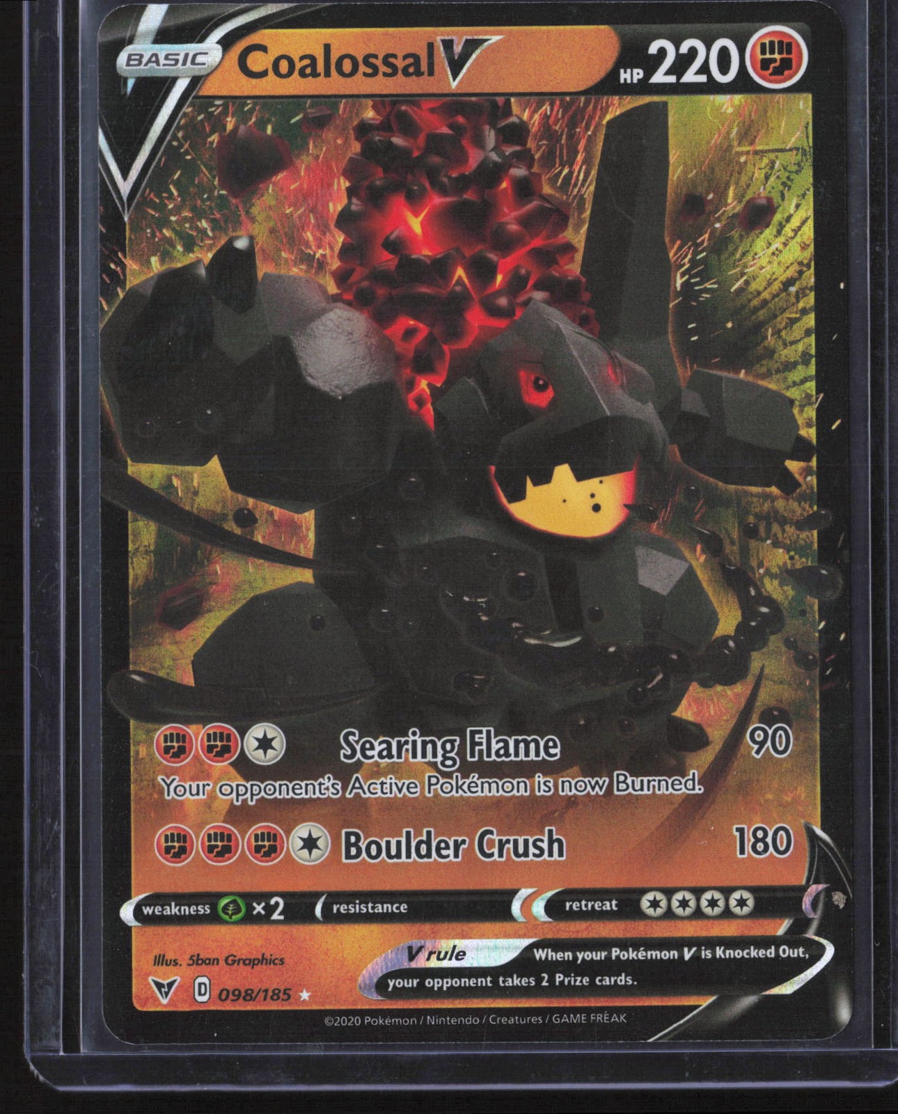 SWSH04: Vivid Voltage #098/185 Coalossal V