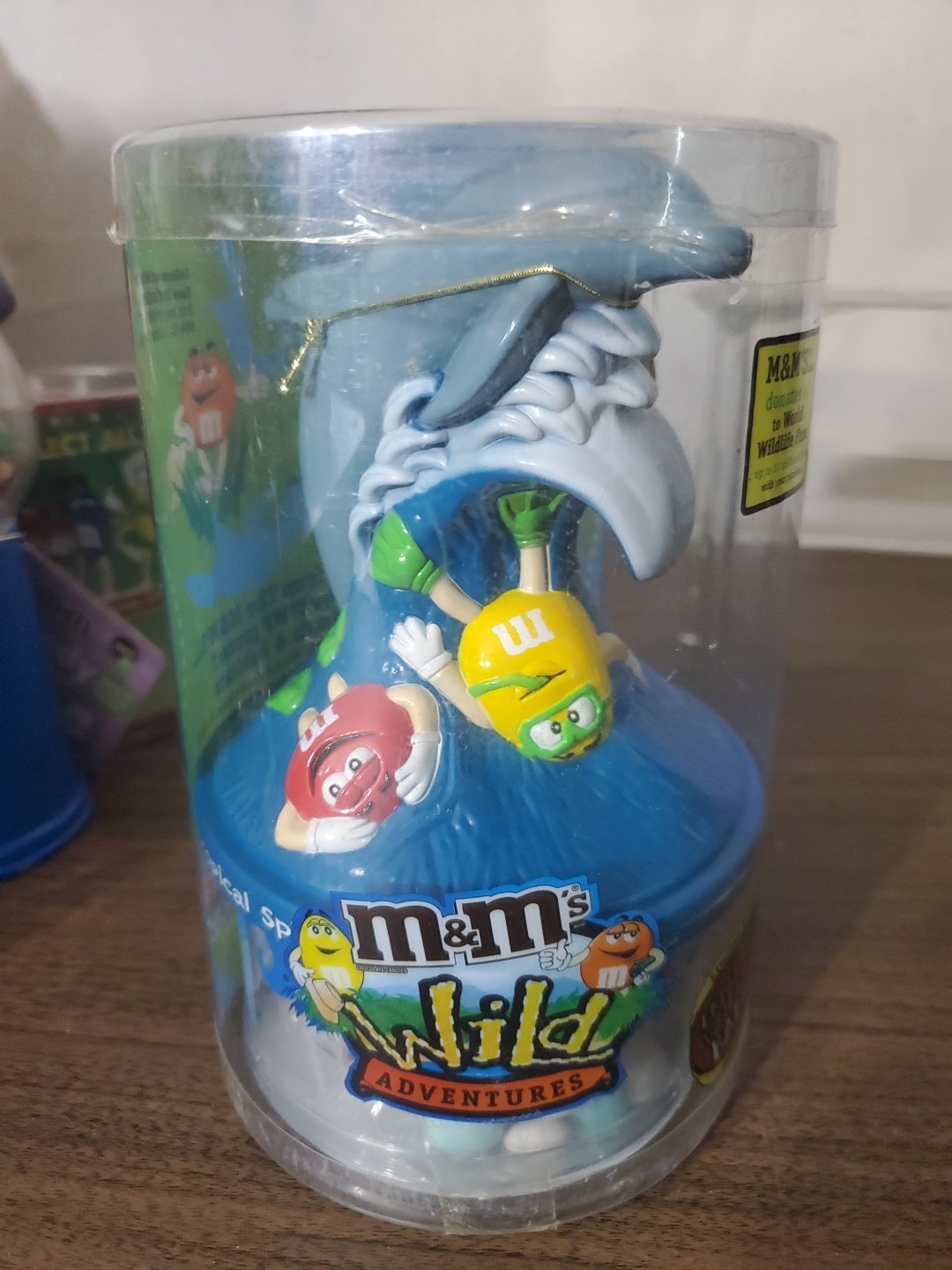 Vintage M&M\'s Wild Adventures Endangered Wildlife Coin Banks Spotted Dolphin