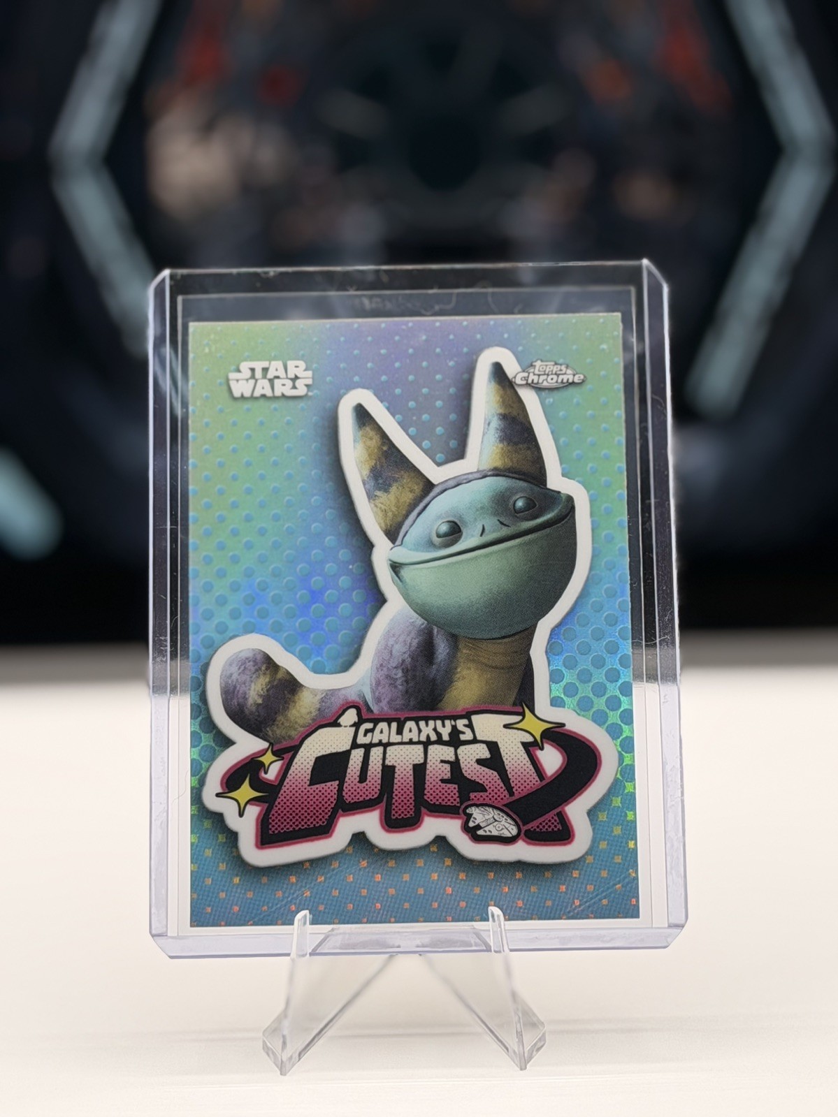 Topps 2024 Star Wars Trading Card #QT-14 Galaxy\'s Cutest Insert Tooka Cat