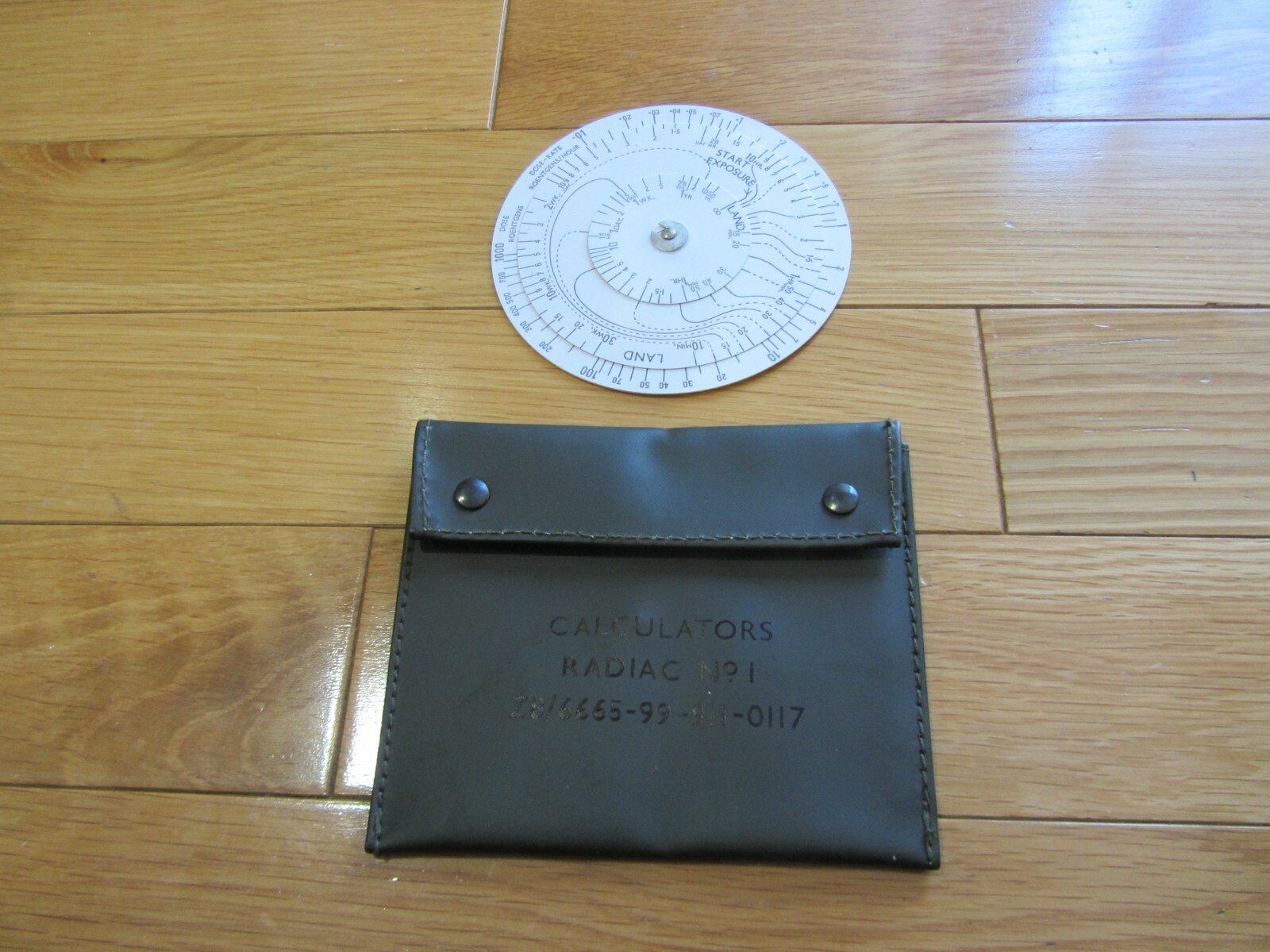Nuclear Blast / Atomic Burst Slide Rule  Cold War COOL Open Fire With Atoms 