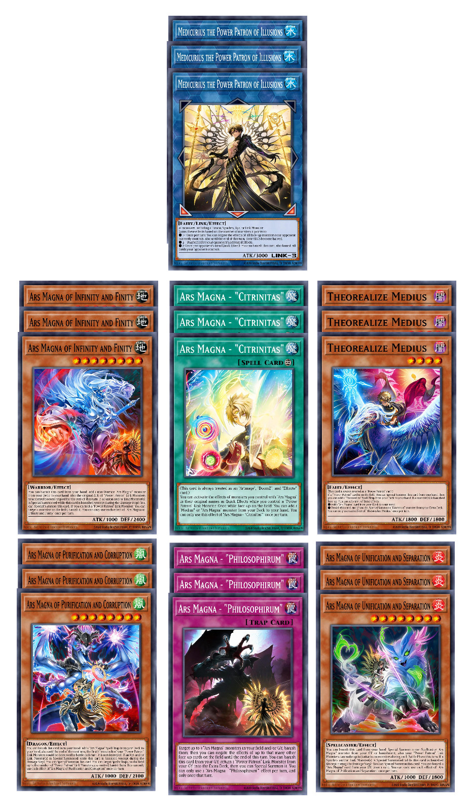 Ars Magna Deck Core 21 Cards BETB Beyond the Brave 1st Ed YuGiOh Preoder