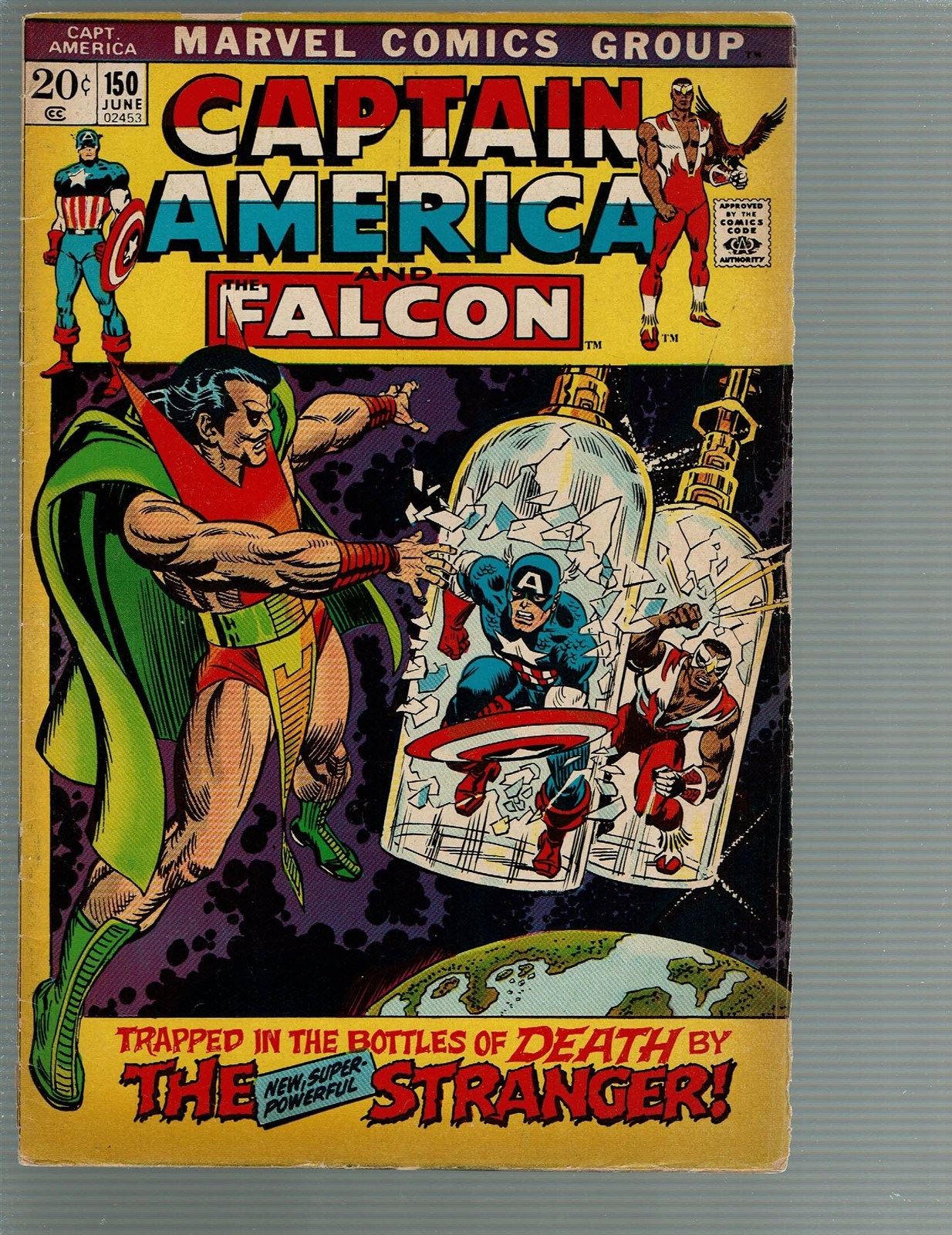 Captain America 150 The Stranger Strikes F/F+