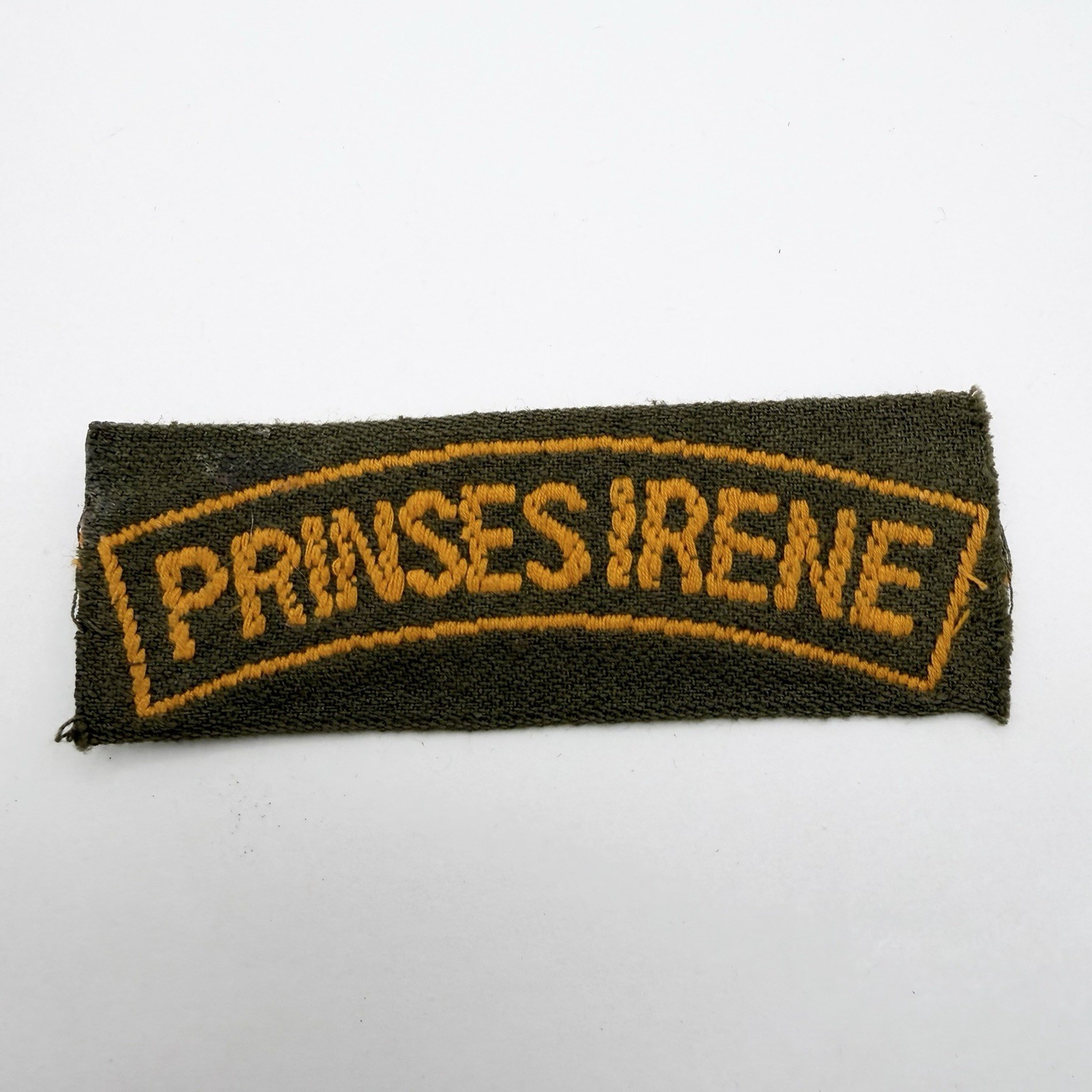 Genuine WW2 Prinses Irene Brigade Shoulder Title Nederland Netherlands