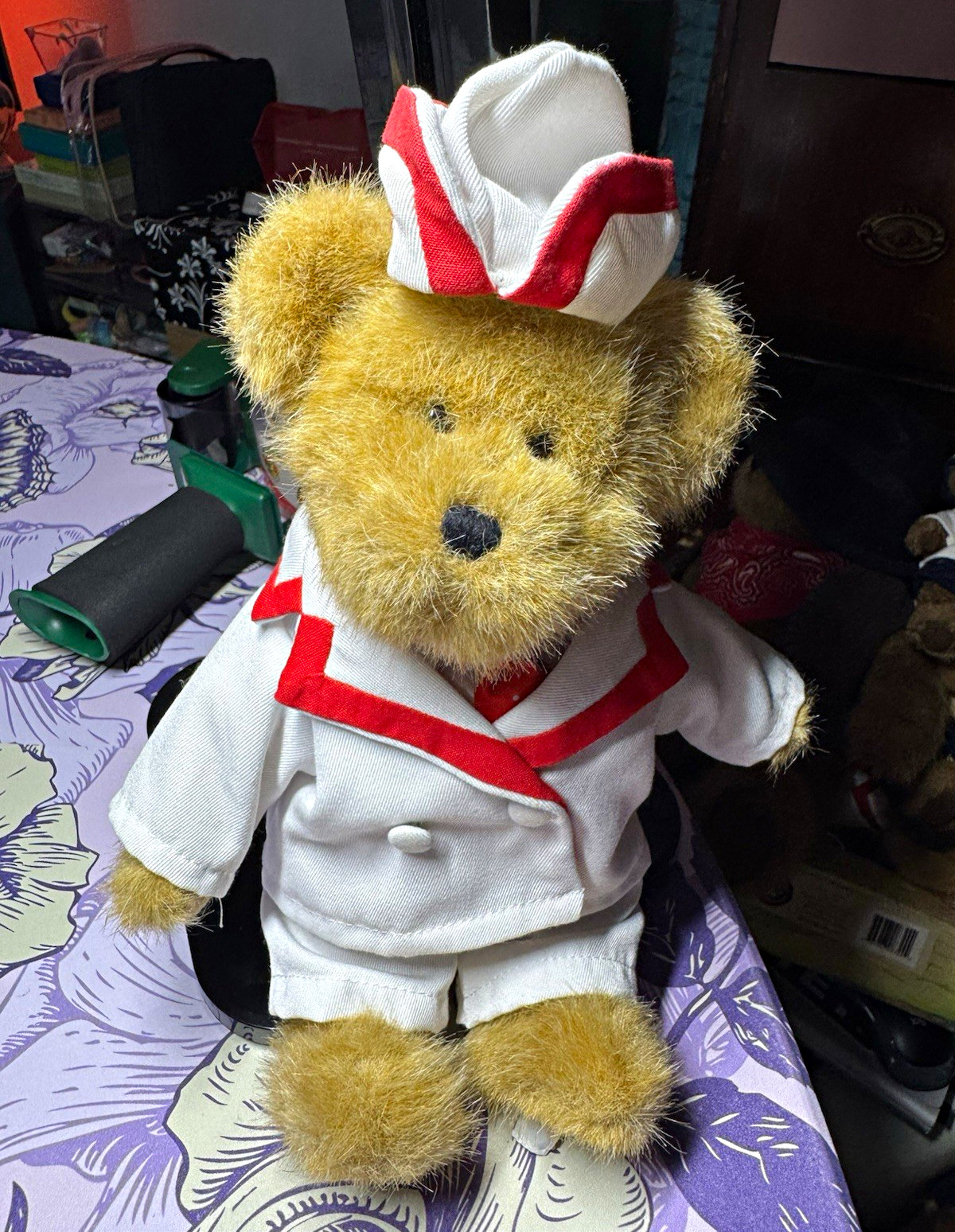 Boyds Bears Coca Cola Al #919943 Soda Jerk Plush 10” 2006 Vintage w/ Tags