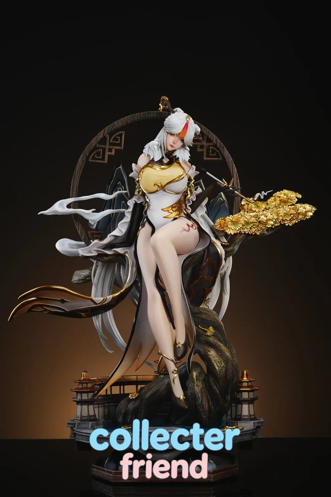 In Stock RO Studio Genshin Impact Ningguang 1/4 Scale Resin Statue H58cm