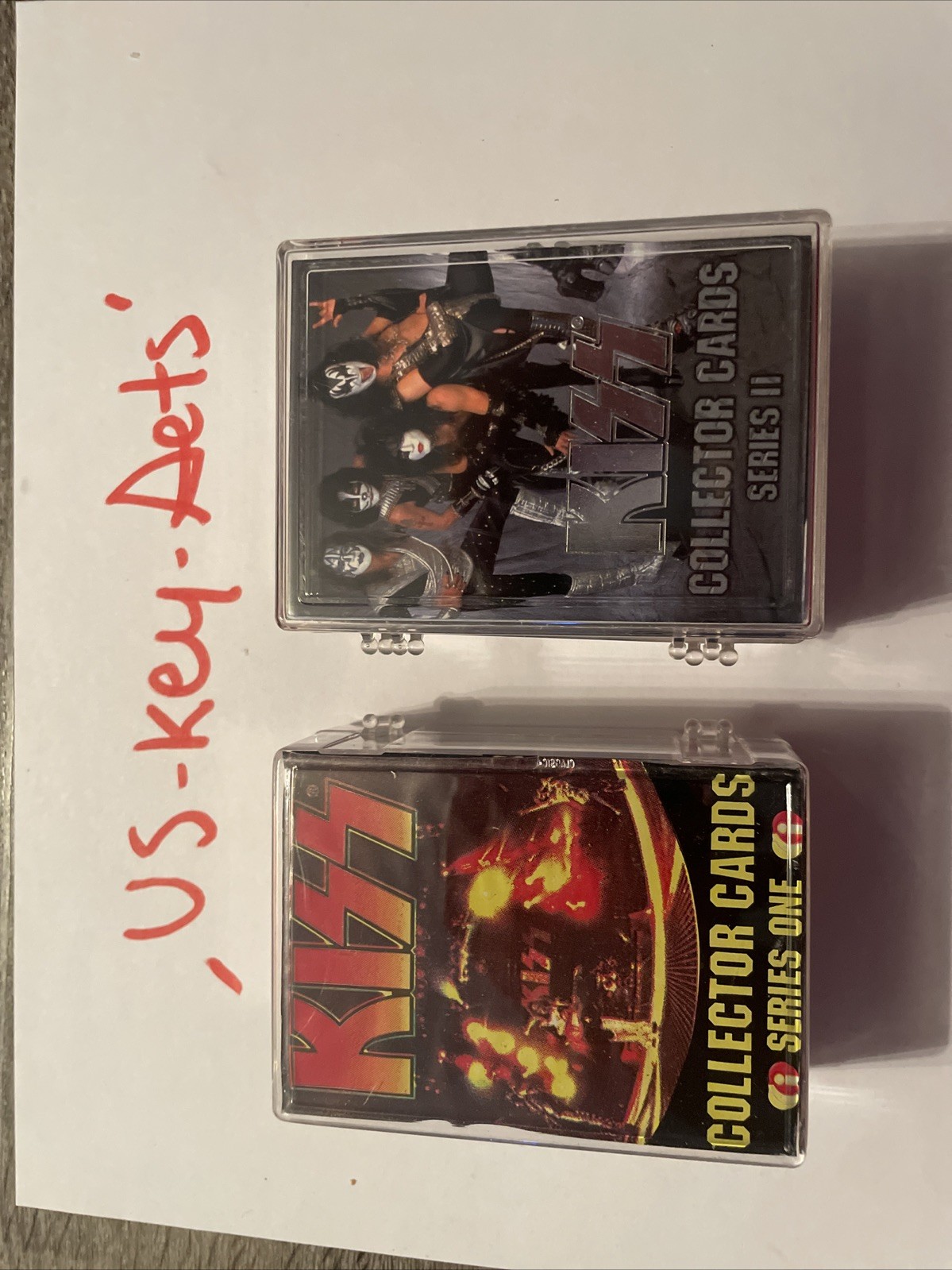 KISS 1998 Cornerstone Collector Trading Cards Series 1 & 2 Complete Sets