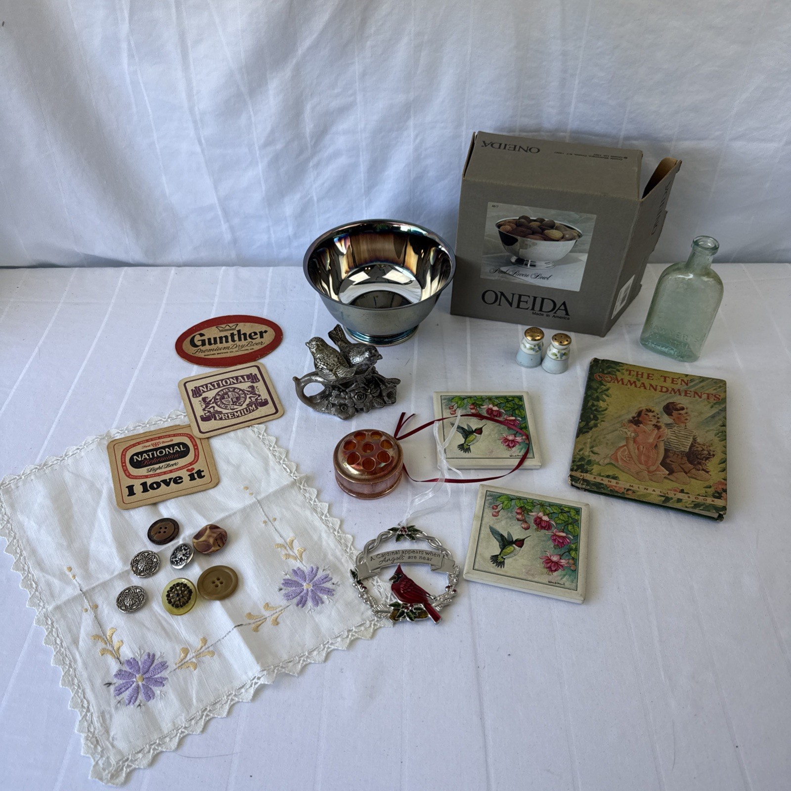 Grandma & Grandpa's Junk Drawer Lot of Vintage Collectibles, Ephemera, & MORE