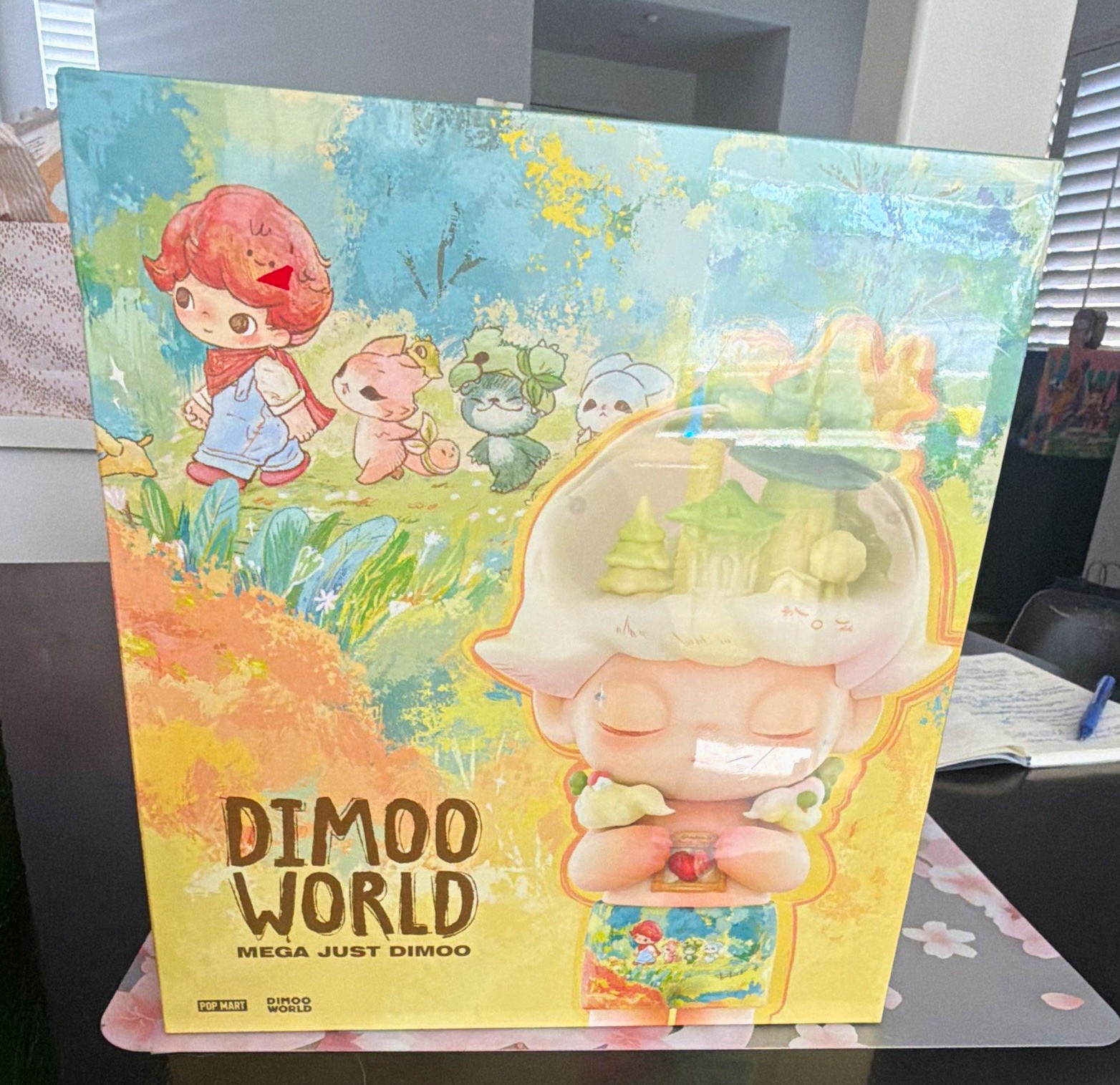 POP MART Dimoo World Dimoo Mega Just Dimoo 400% Multicolor  Figure New Sealed