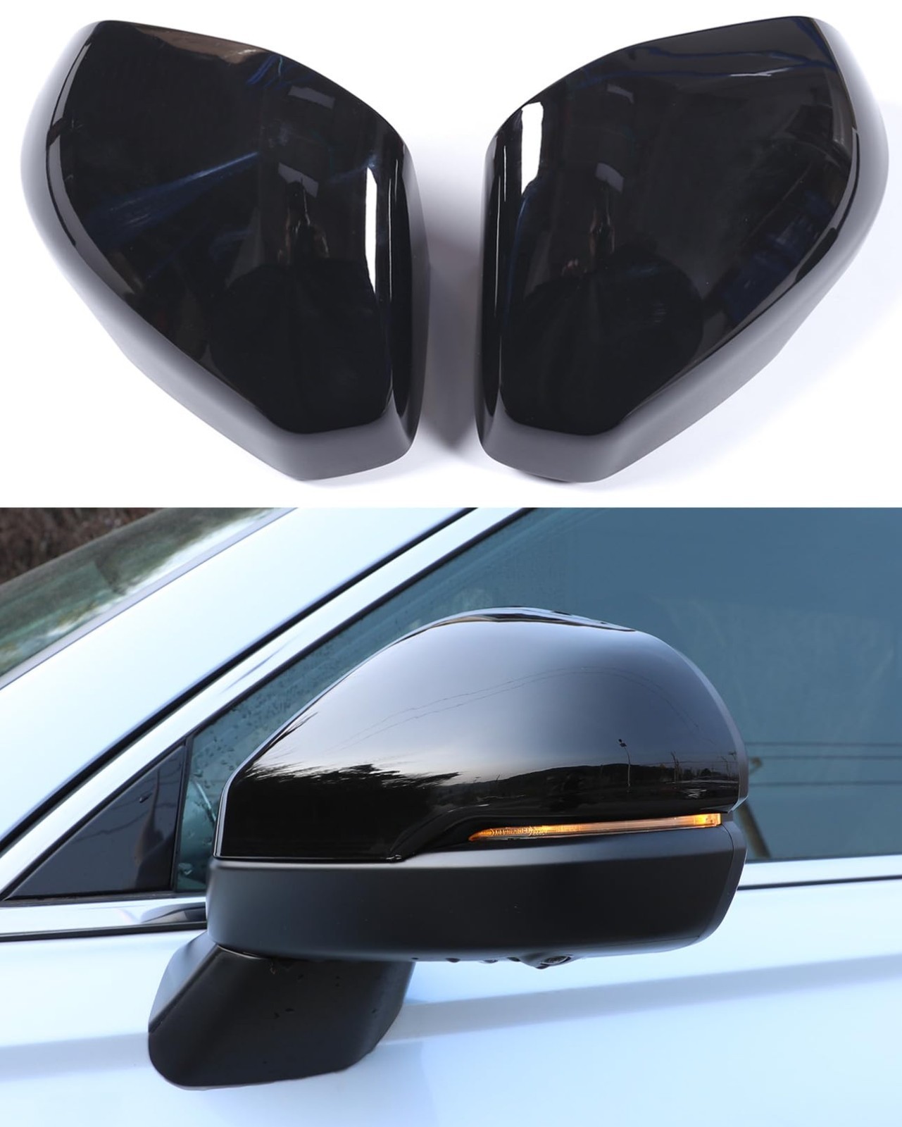 For Honda CRV 2023-2026 Side Mirror Covers- Not Replacement- Exterior Rearview M For Honda CRV 2023-2026 Side Mirror Covers- Not Replacement- Exterior Rearview M