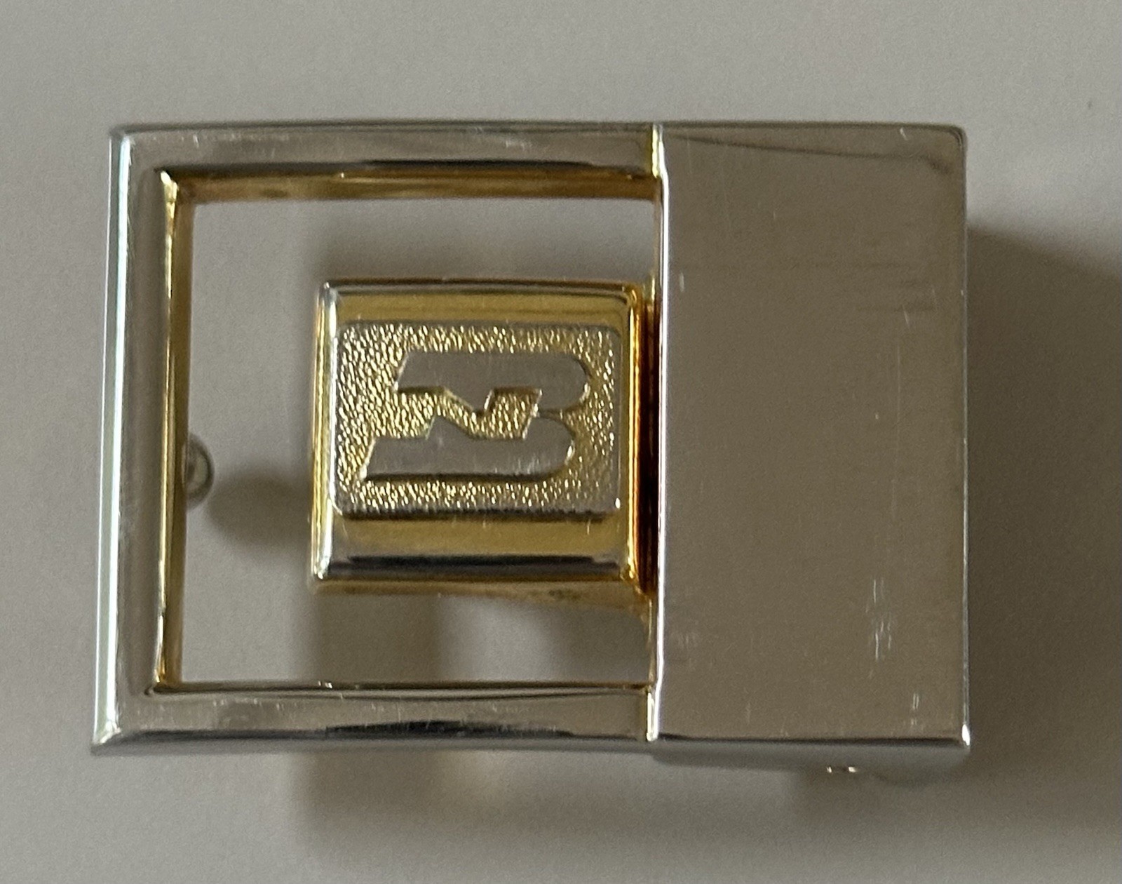 Vintage Burlington Northern Railroad Belt Buckle BN Railway  Train Employee