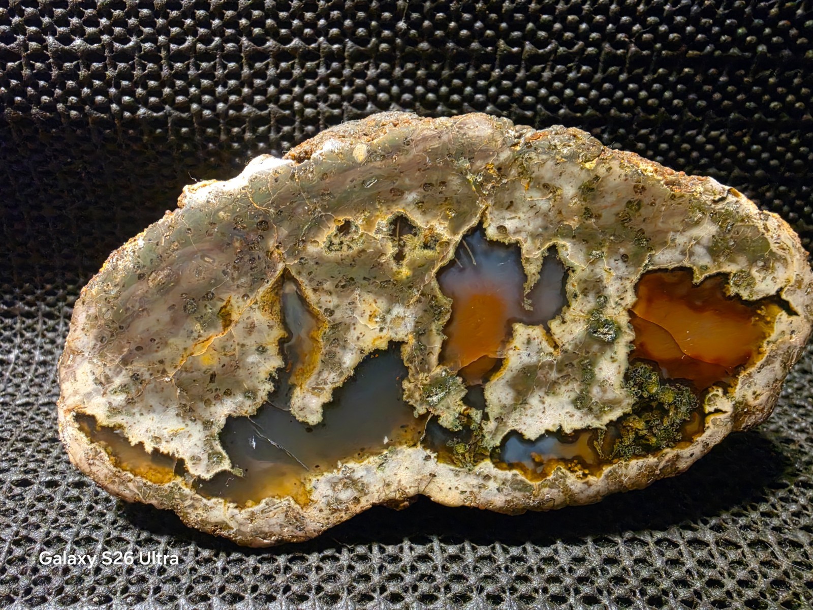 VERY RARE Spectacular POLISHED Desolation Canyon Thunderegg 1/2, Oregon